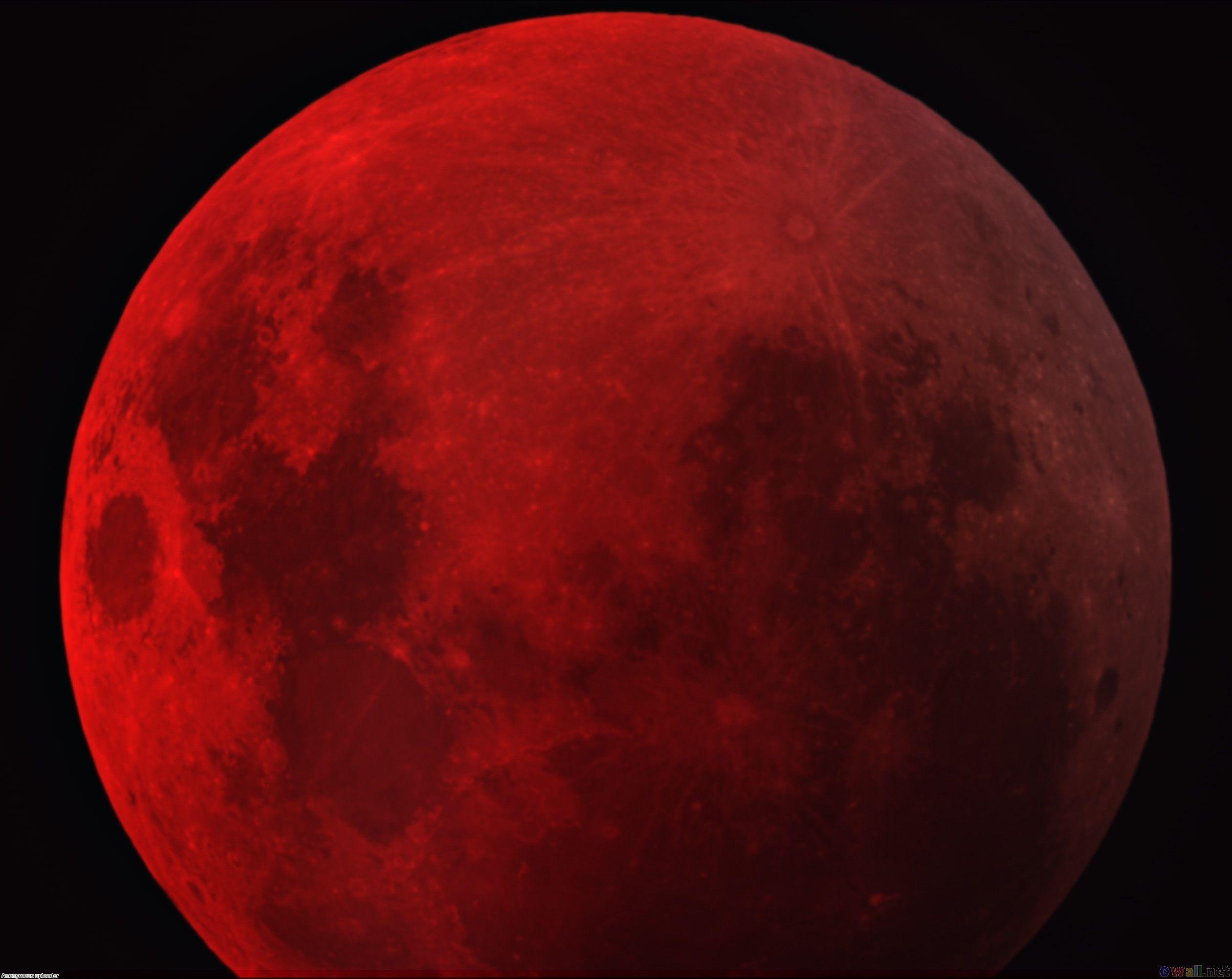 Luna rossa sangue, 2520x2004 2K, Laptop
