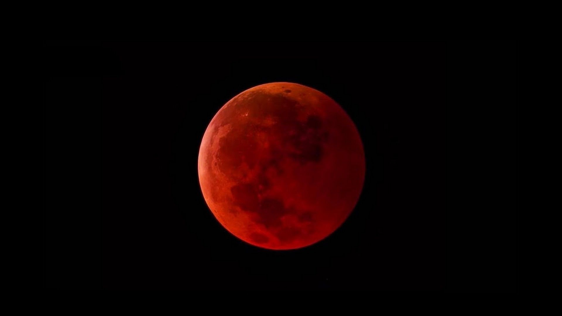 Luna rossa sangue eclissi, 1920x1080 Full HD 1080p, Laptop