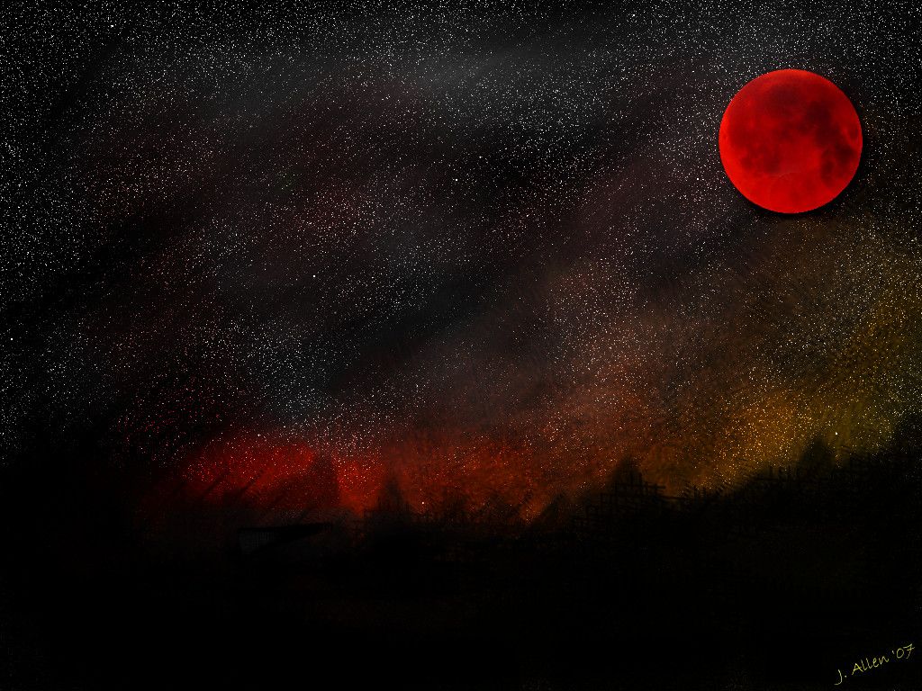 Simbolo Yin Yang rosso scuro, 2560x1600 2K, MacBook Pro