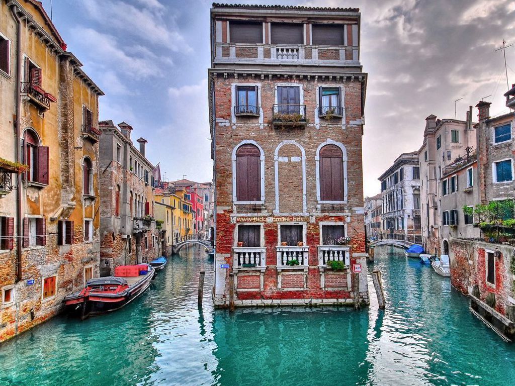 Canale di Venezia, Italia, 1024x768 HD, Laptop