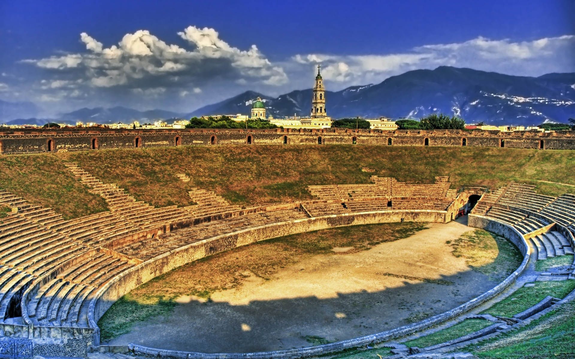 Anfiteatro romano di Pompei, 1920x1200 Full HD+, iMac
