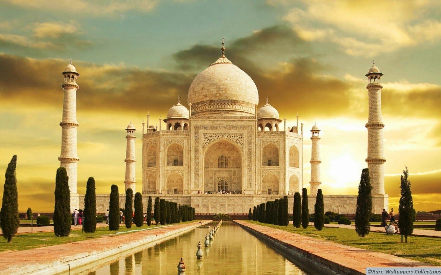 Taj Mahal al tramonto, 1440x900 HD, Desktop