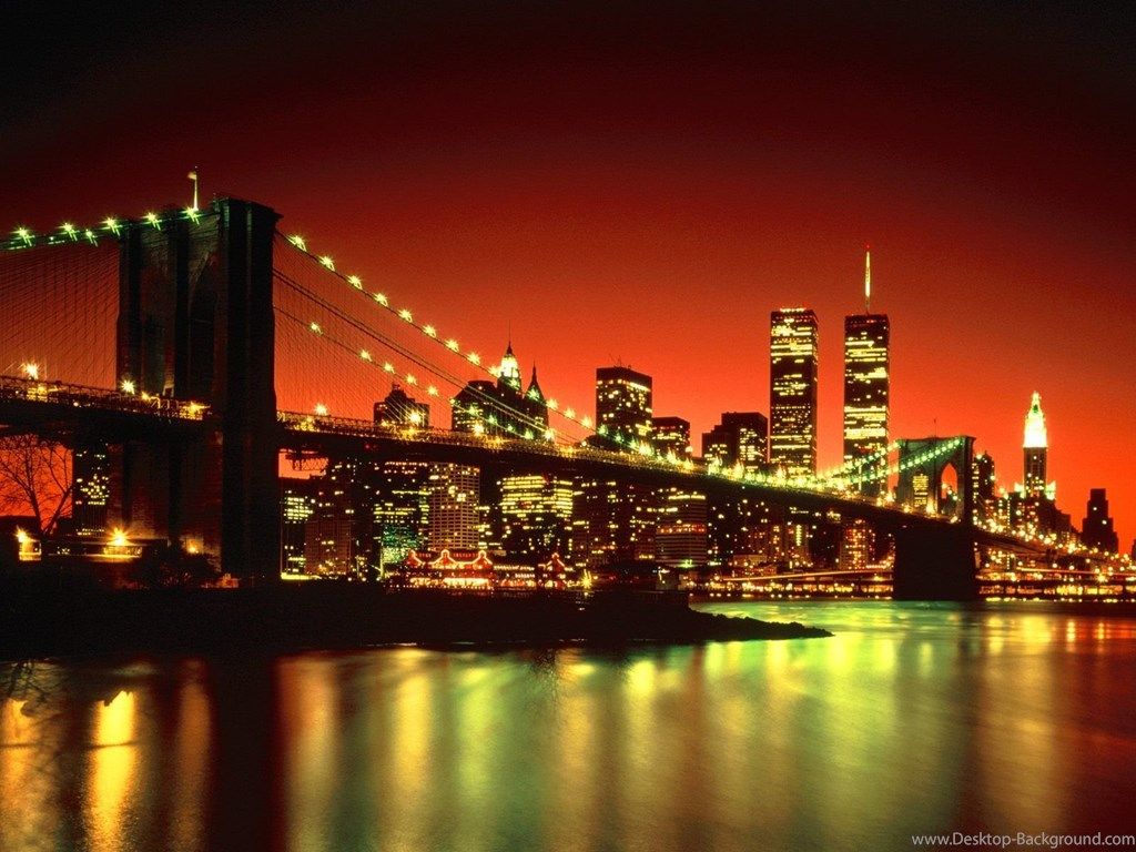 Ponte di Brooklyn, New York, 1024x768 HD, Laptop