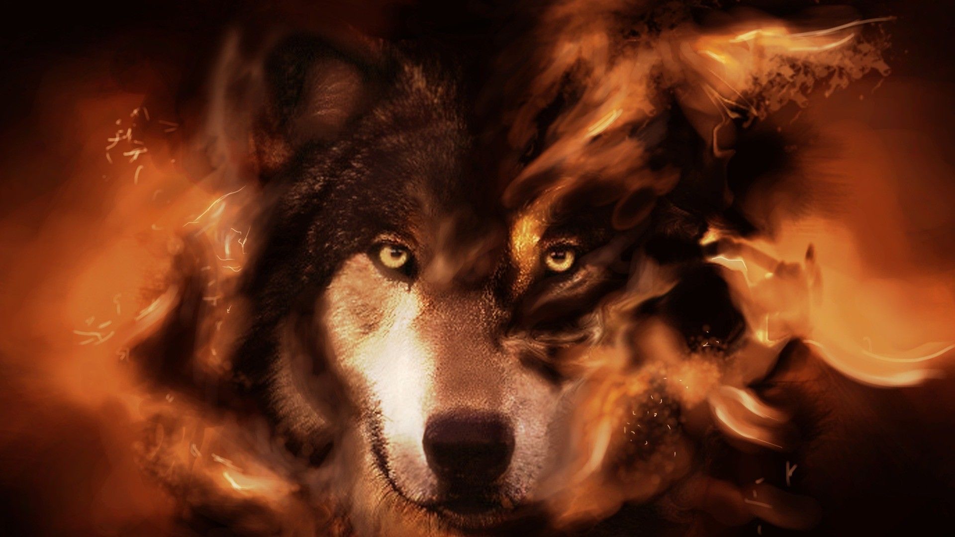 Lupi di Fuoco, 1920x1080 Full HD, PC