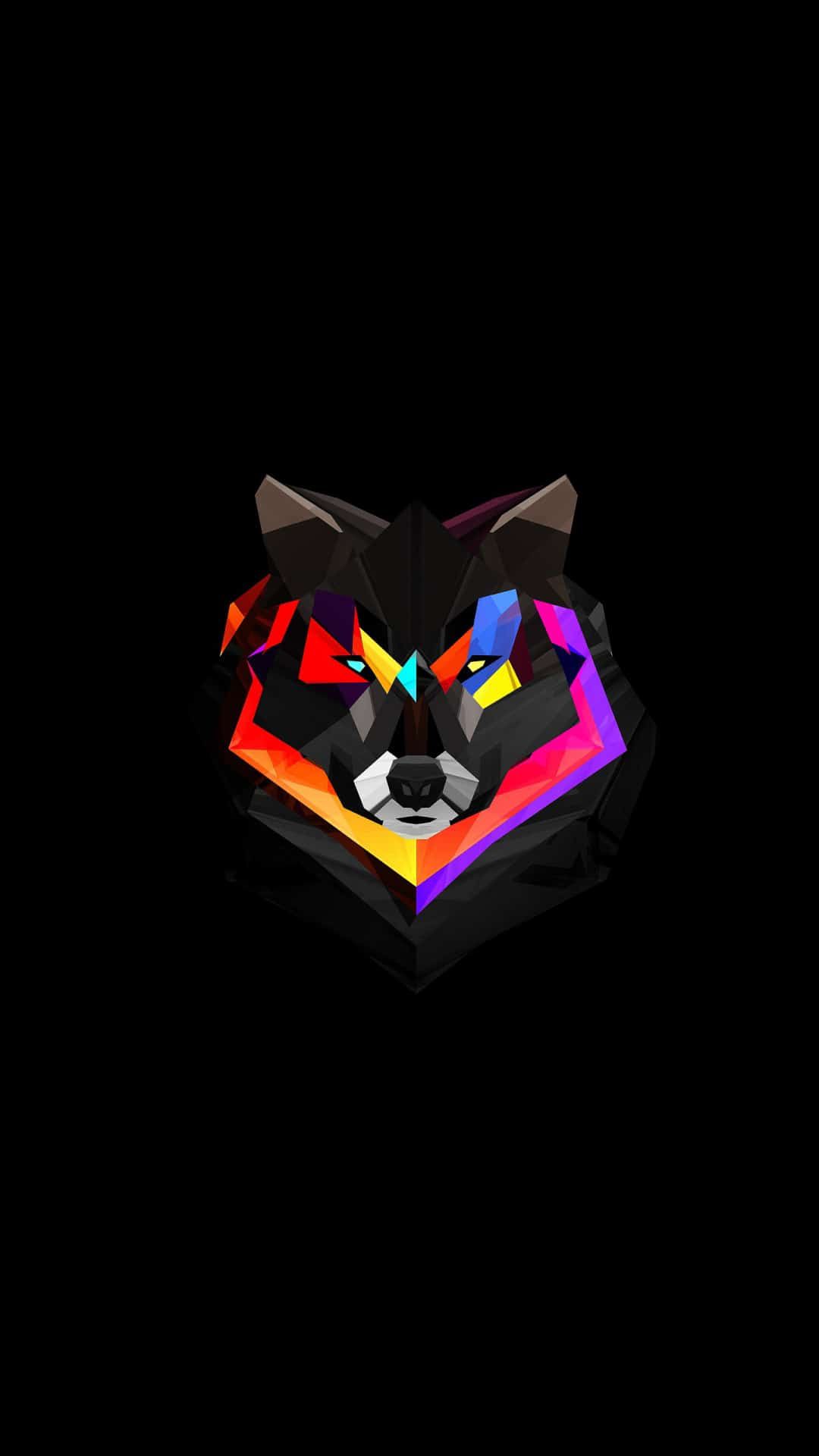 Lupo epico su sfondo scuro, 2560x1600 WQXGA, MacBook Pro