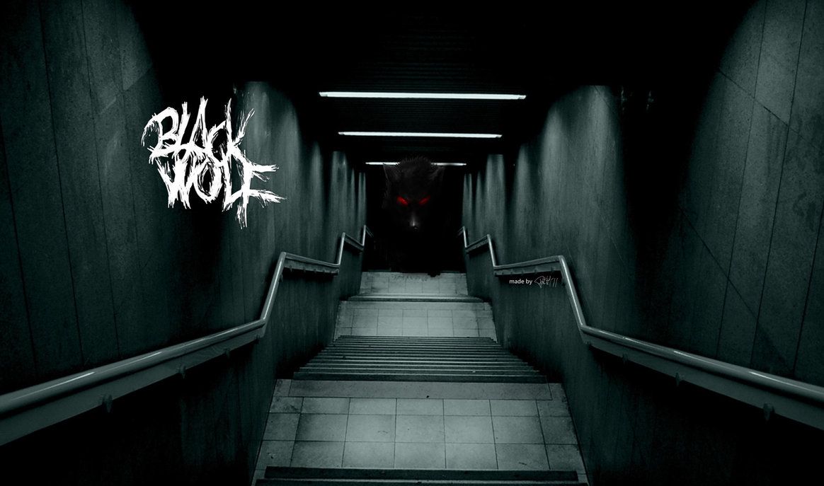 Tunnel scuro con graffiti, 1164x687 HD, Desktop