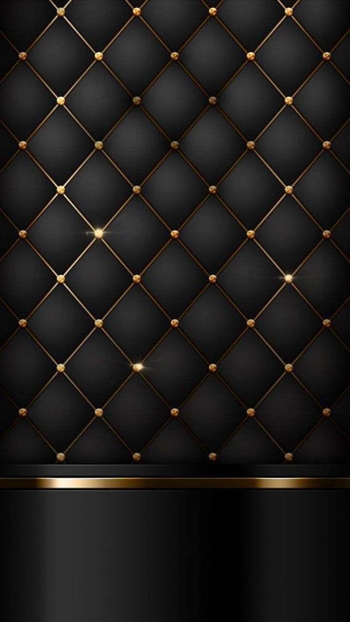 Trapuntato nero con oro, 720x1280 Full HD Verticale, iPhone