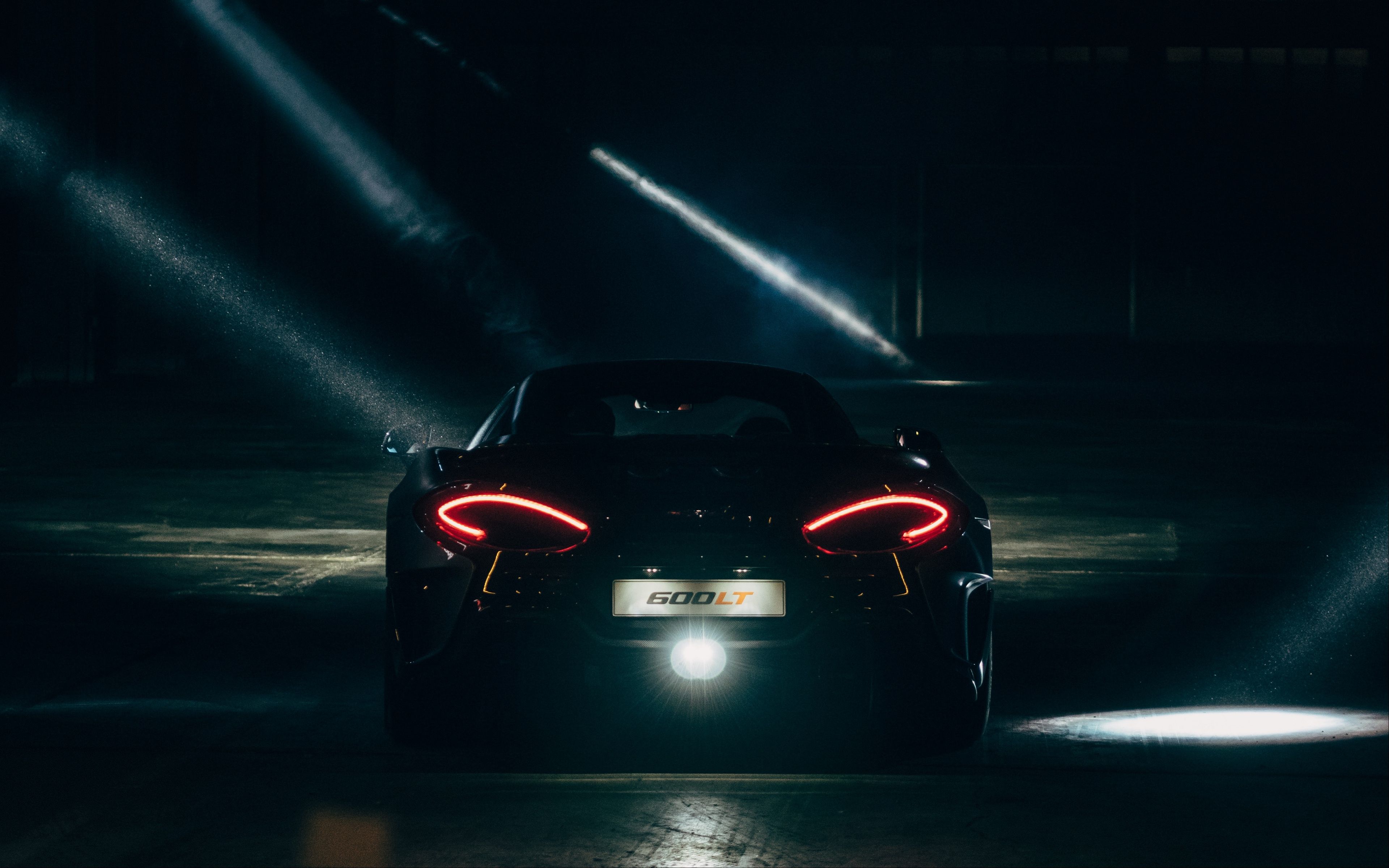 McLaren auto sportiva scuro, supercar britannica, 3840x2400 UHD, PC 4K