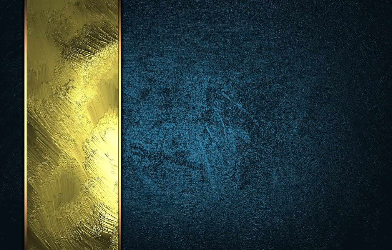 Texture blu scuro con oro, 1332x850 720p, Laptop