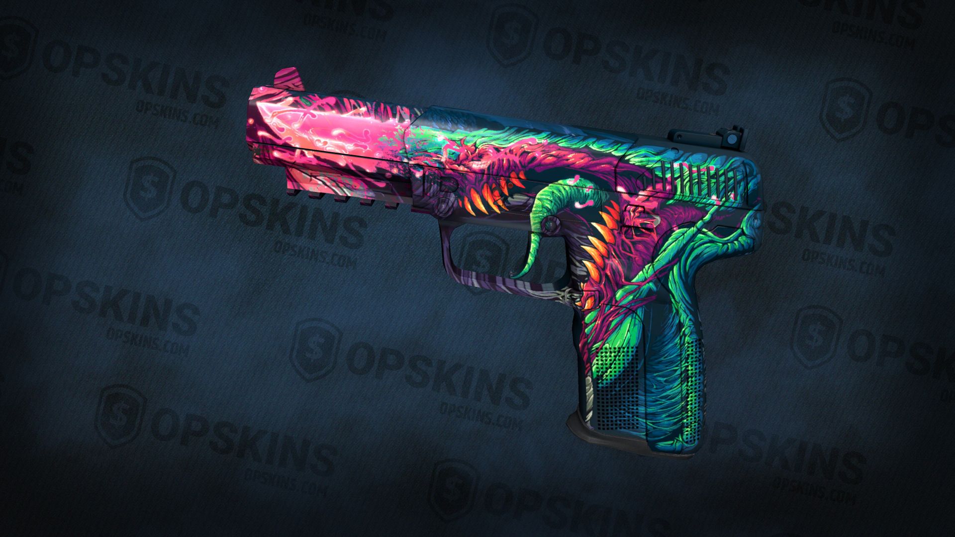 Pistola M4A1 Hyperbeast colorata, 1920x1080 Full HD 1080p, Laptop