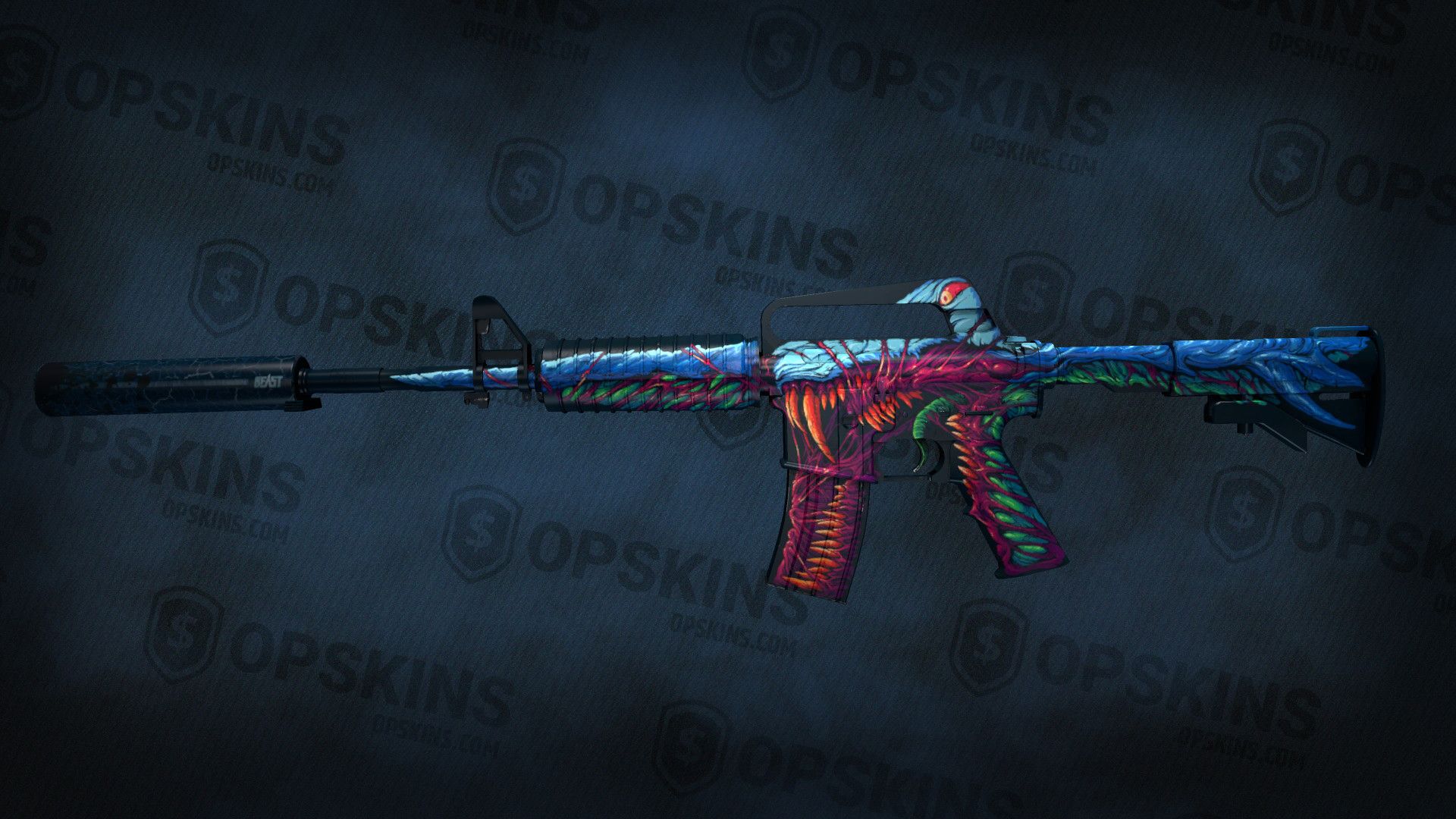 M4A1 Hyperbeast skin CS:GO, 1920x1080 1080p, Desktop