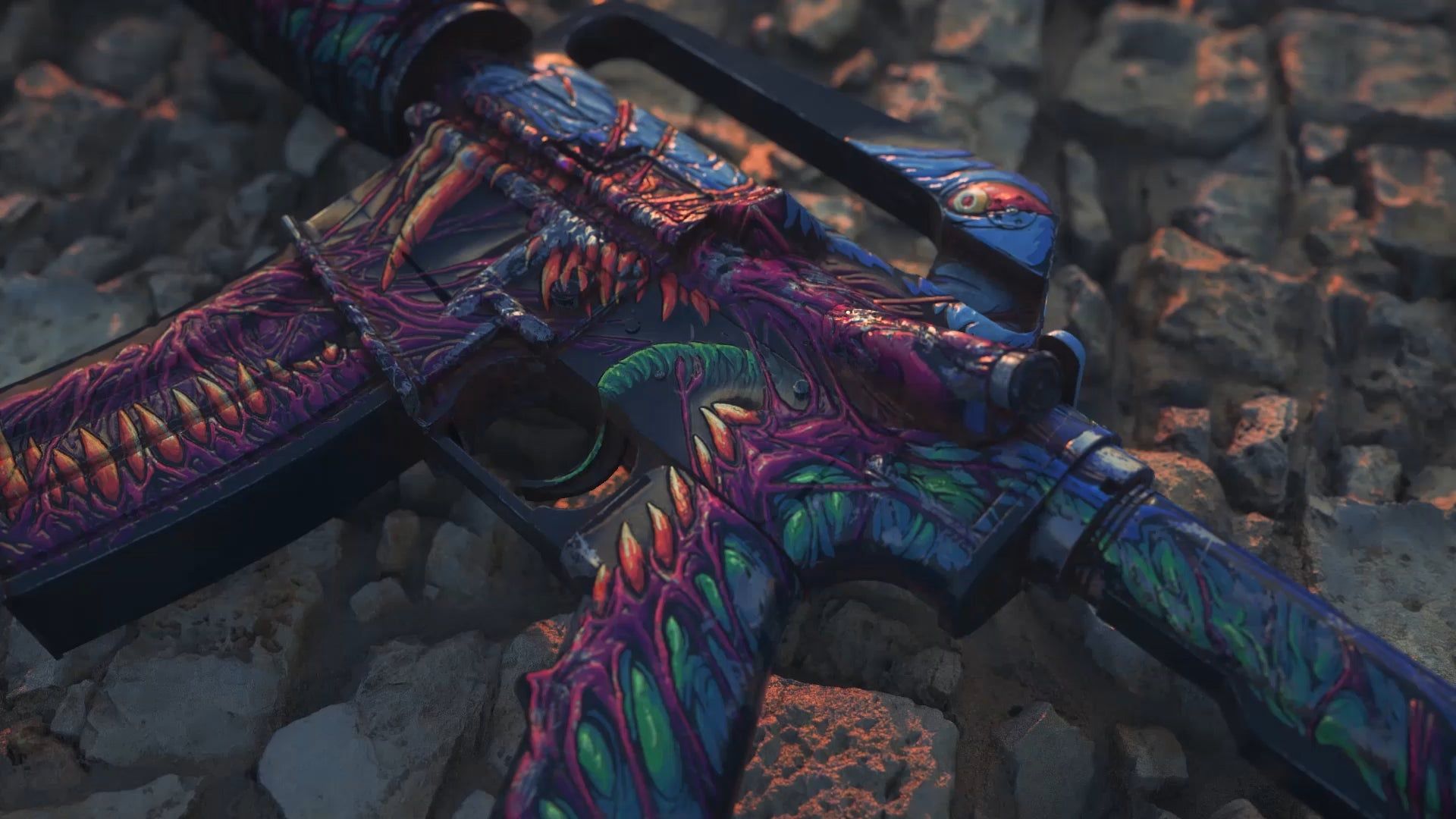 M4A1 Hyperbeast skin arma, 1920x1080 Full HD, Desktop