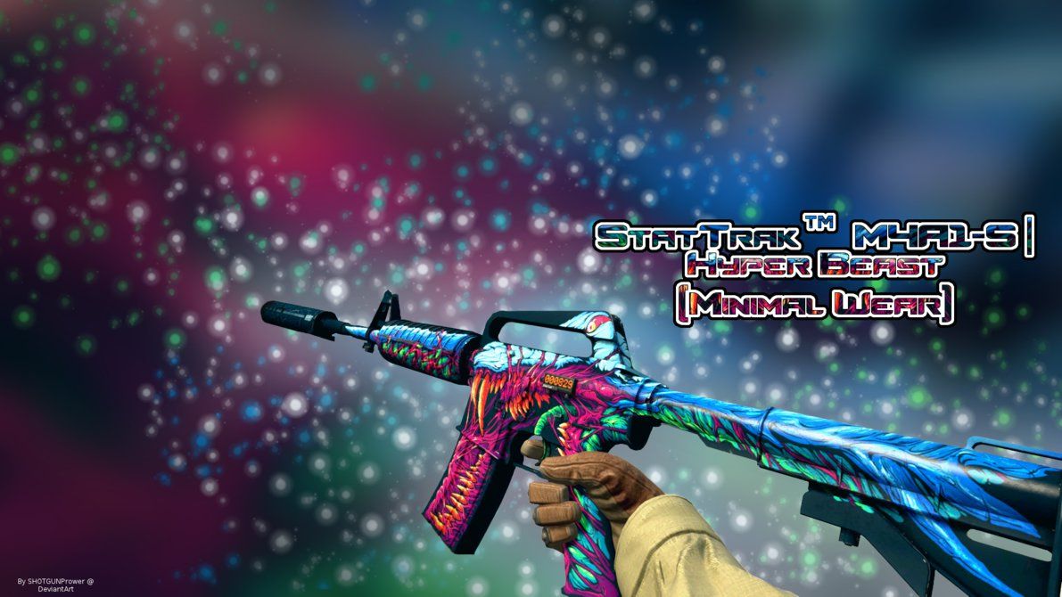 M4A1 Hyperbeast fucile CS:GO, 1191x670 HD, Desktop