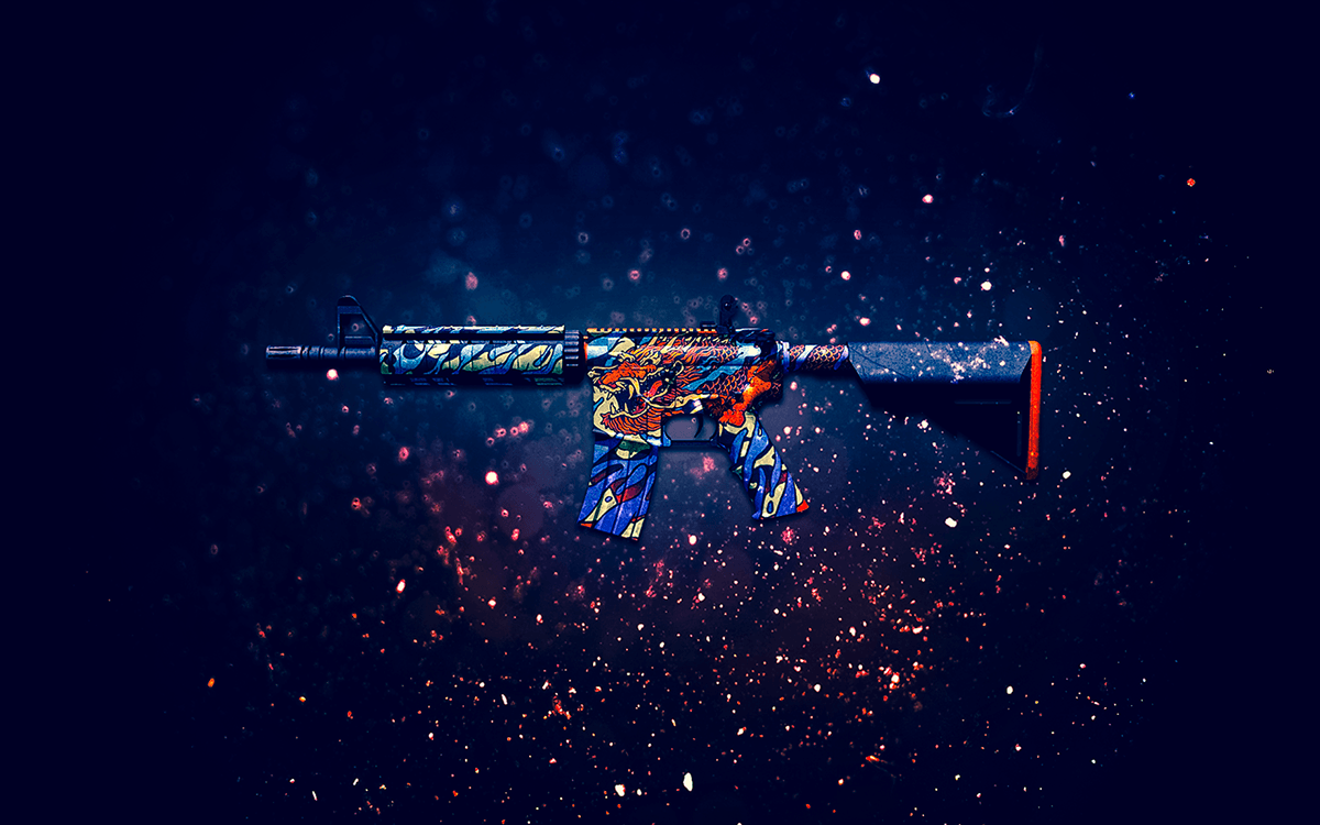 Fucile M4A1 Hyperbeast CS:GO, 1200x750 HD, PC