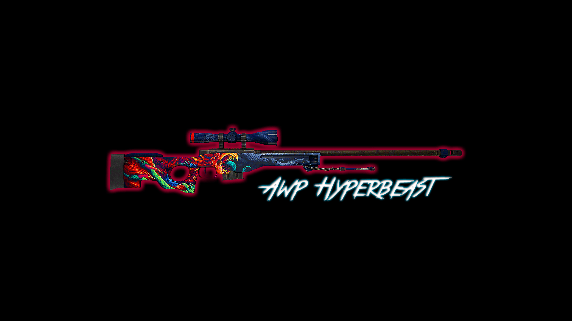 AWP Hyperbeast CS GO skin, 1920x1080 Full HD 1080p, PC