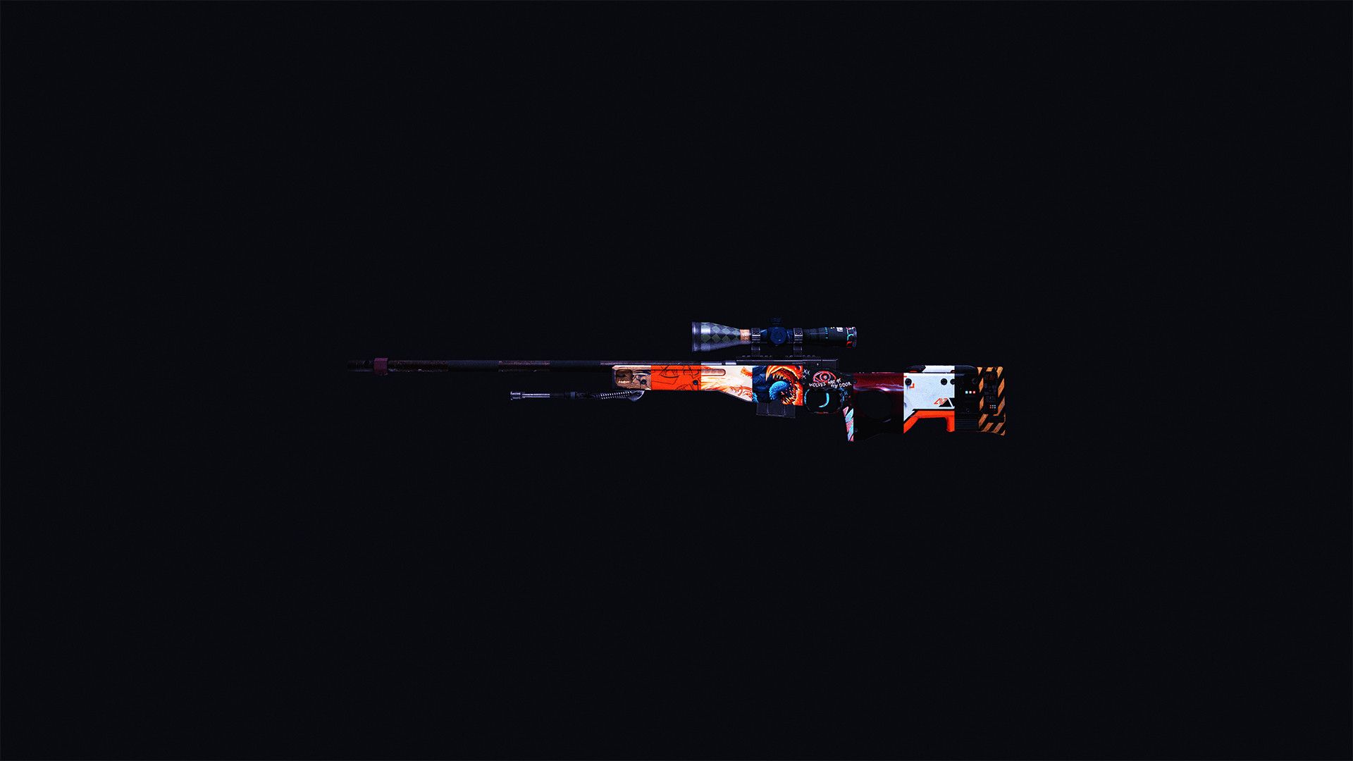Fucile M4A1 Hyperbeast colorato, 1920x1080 Full HD, Desktop