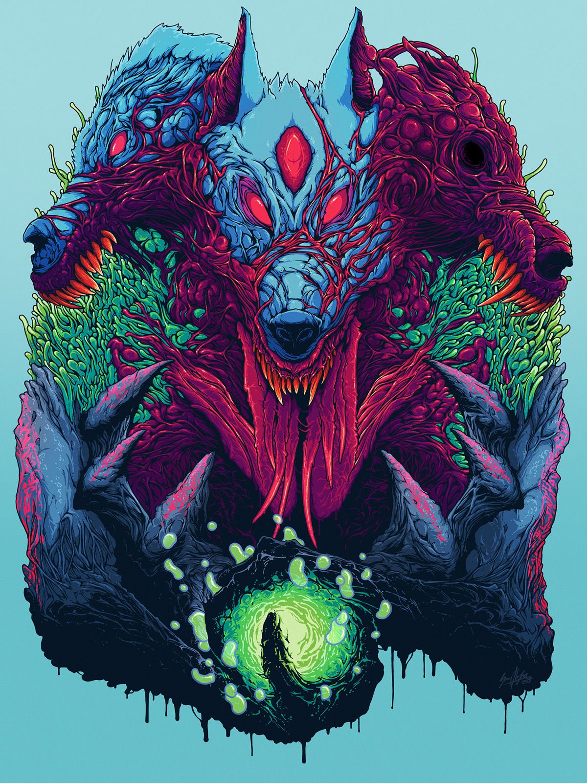 Bestia mostruosa Hyperbeast, 1200x1600 Full HD Verticale, iPhone