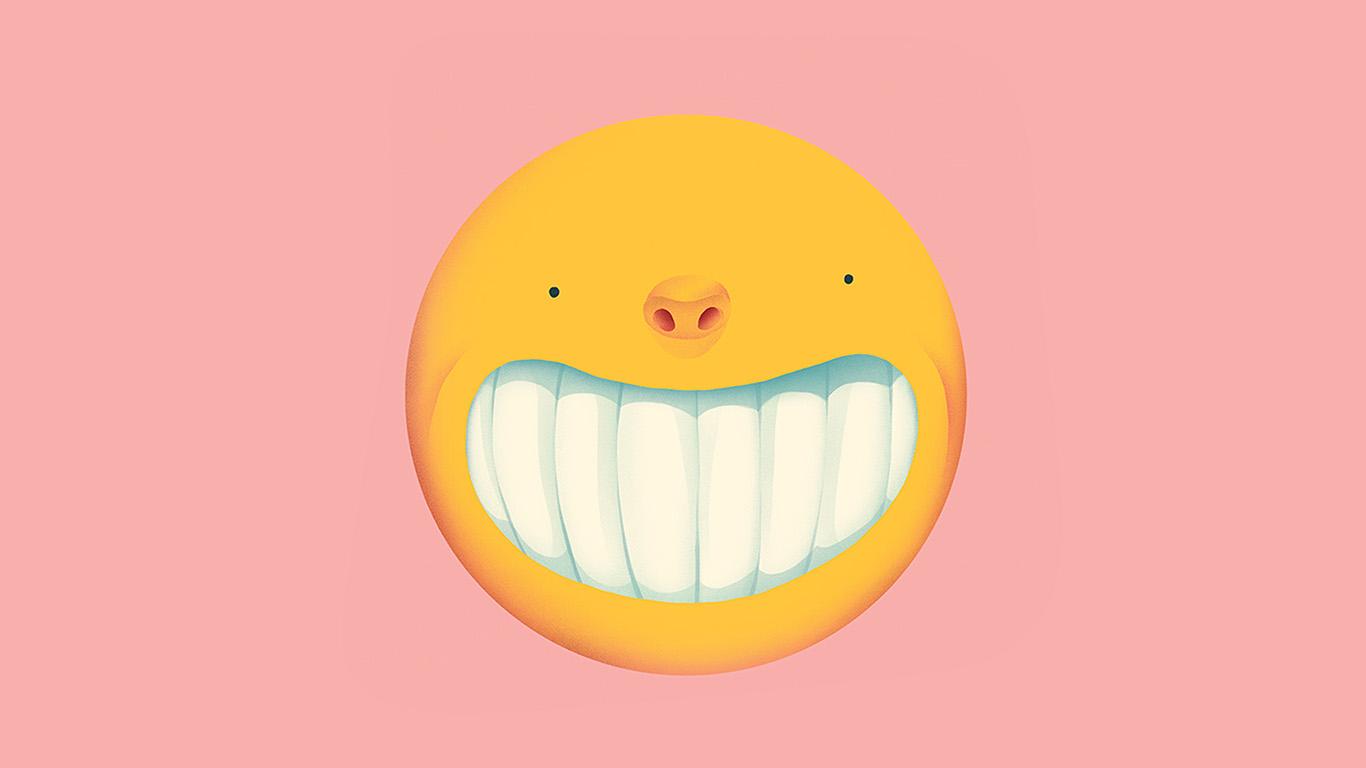 Faccina sorridente gialla, sfondi Mac, 1366x768 HD, iMac