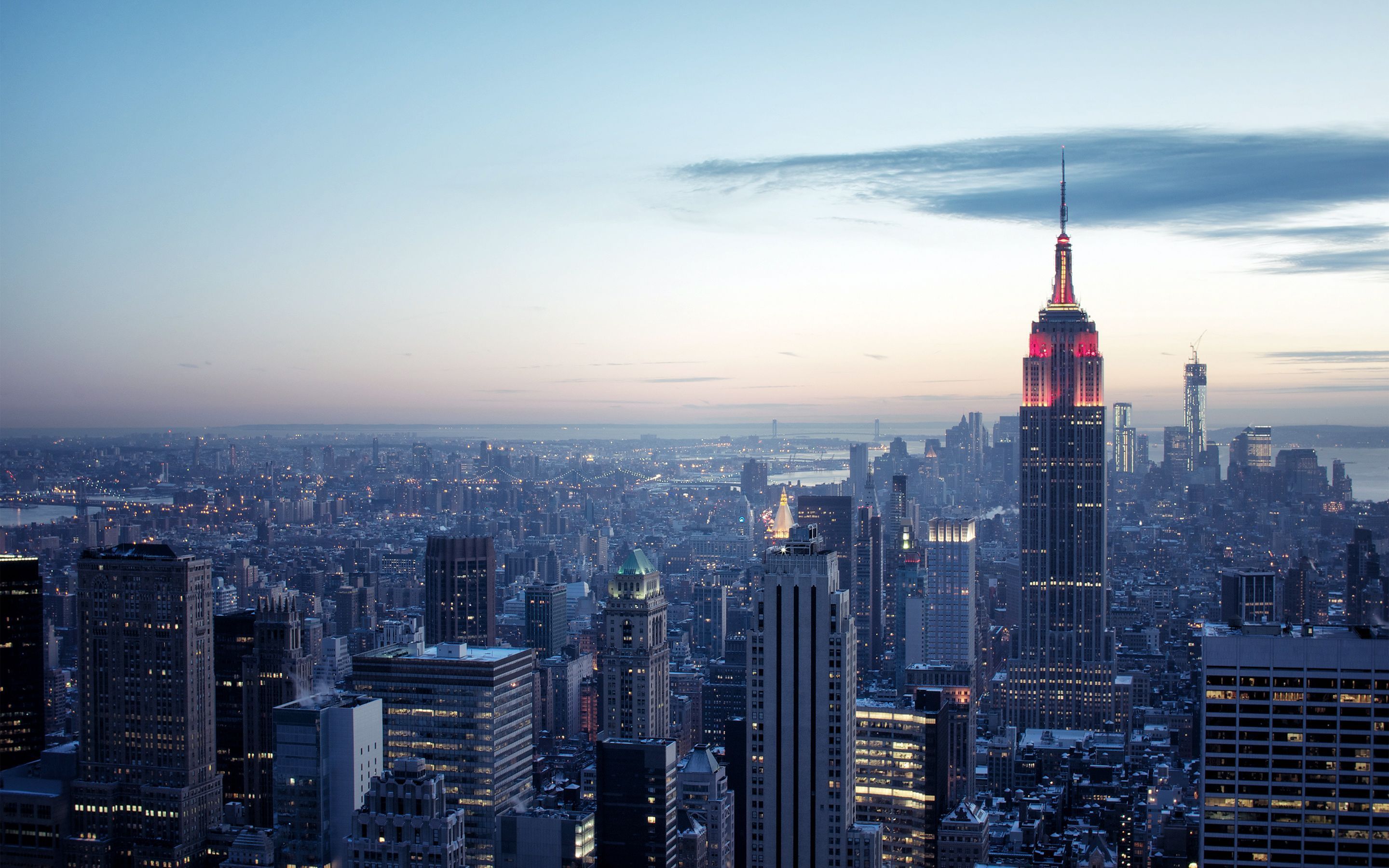 Empire State Building New York, 2880x1800 2K, MacBook Air