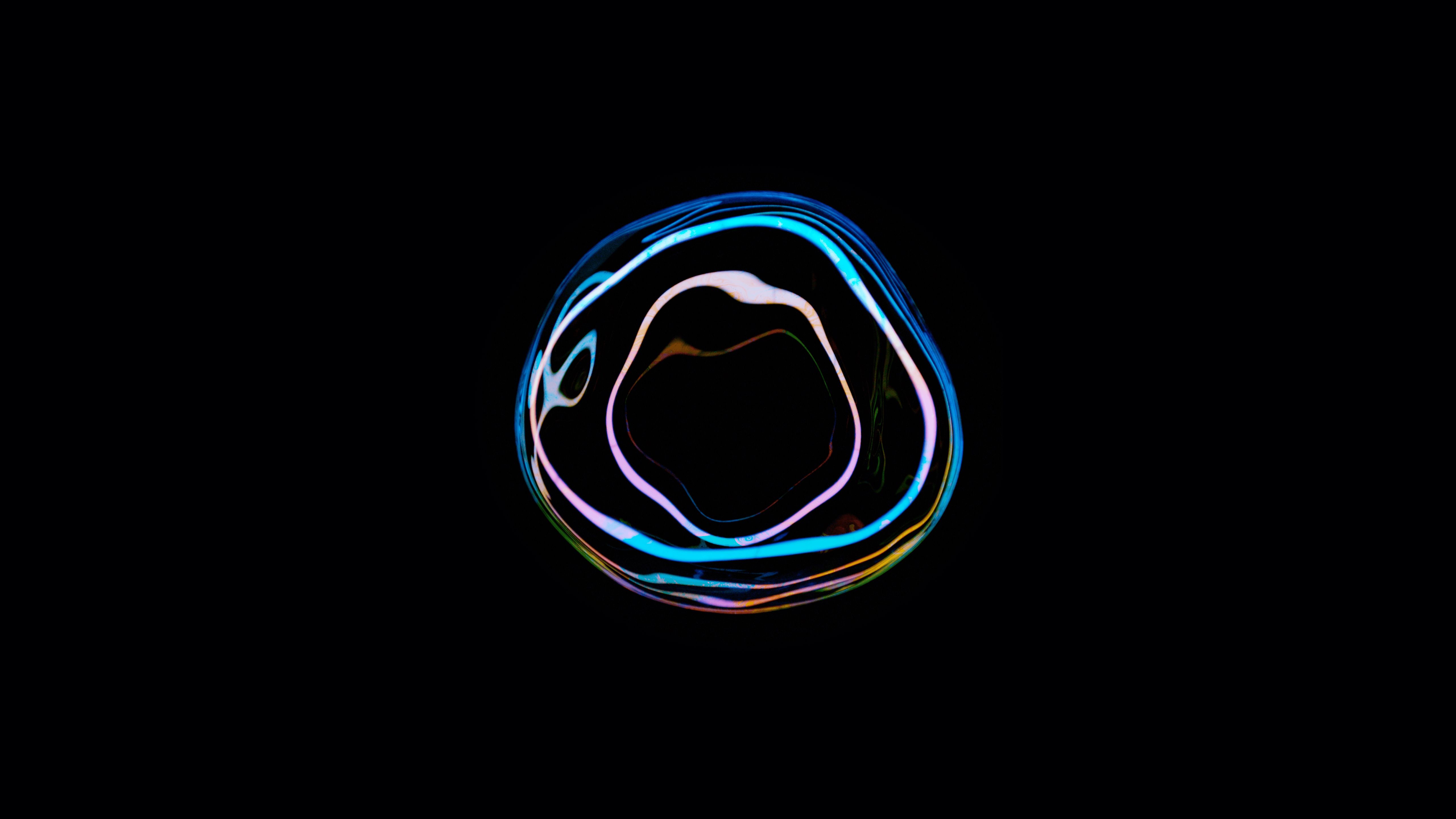 Frattale astratto blu vortice, 3033x1800 WQXGA, MacBook Air
