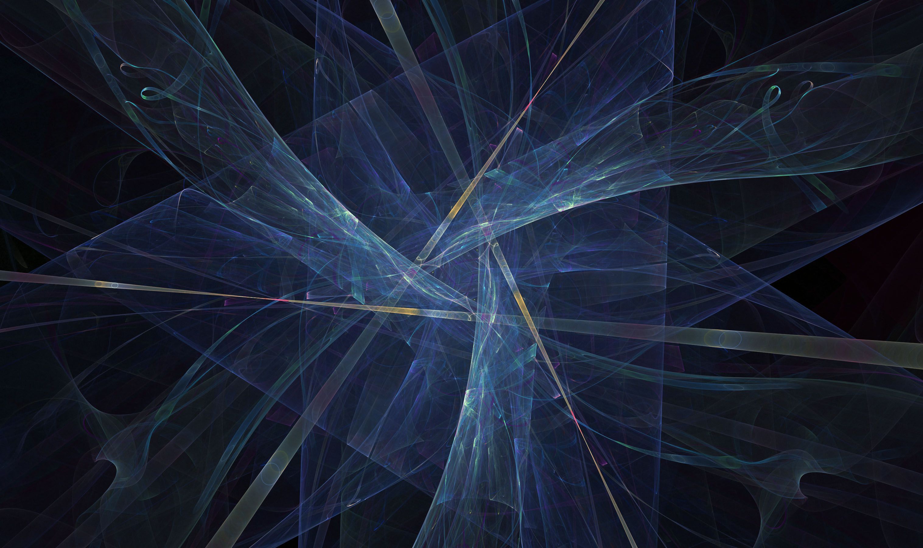 Pianeta spazio meteore blu, 2560x1600 2K, MacBook Pro