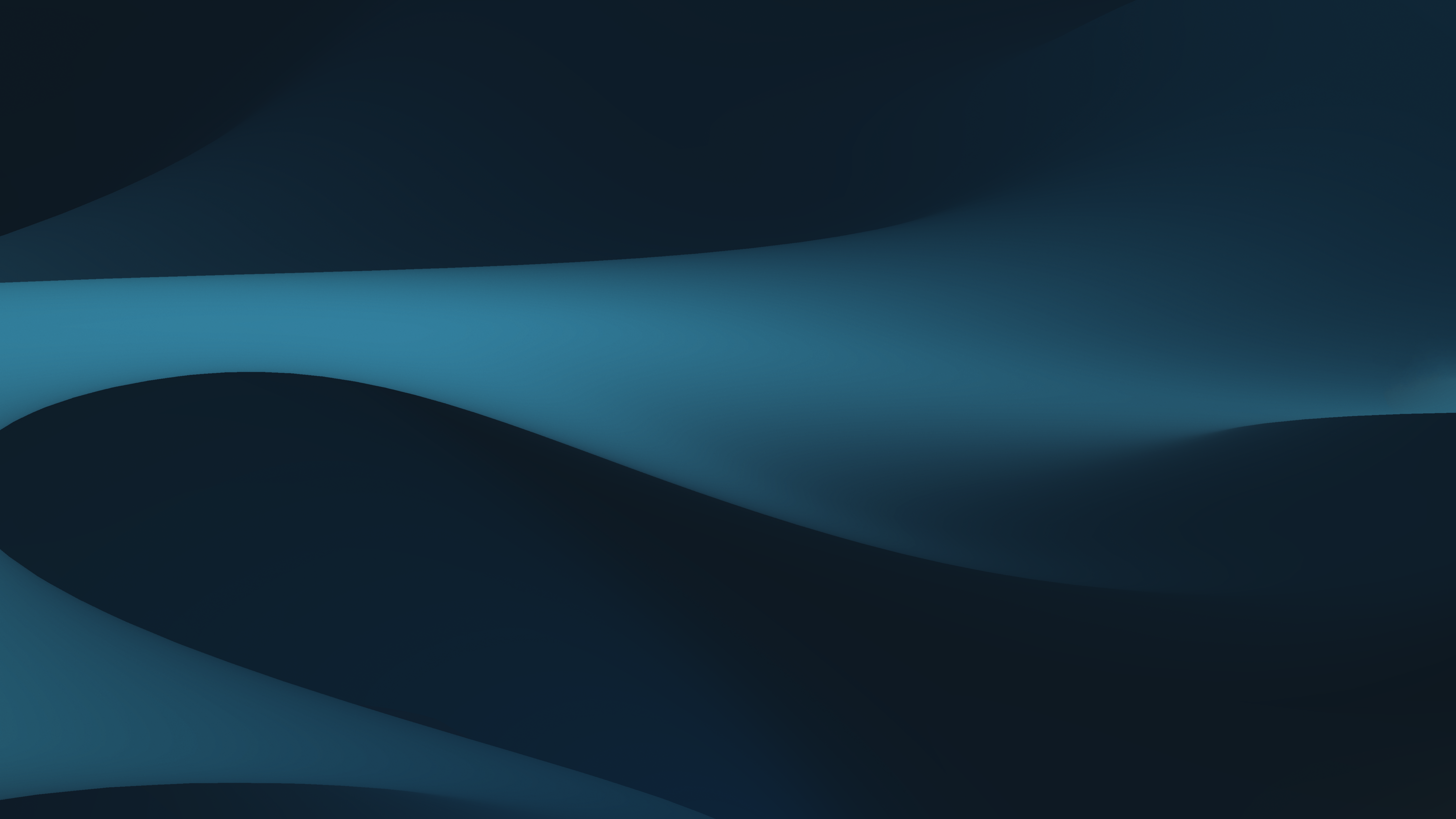 Onde astratte blu scuro, 6016x3384 Ultra HD, MacBook Air