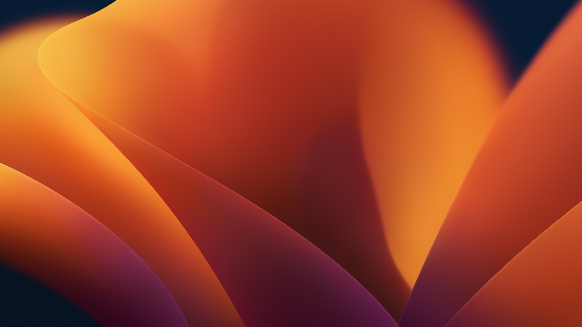 Astratto sfumato arancione scuro, 1920x1080 1080p, MacBook Air