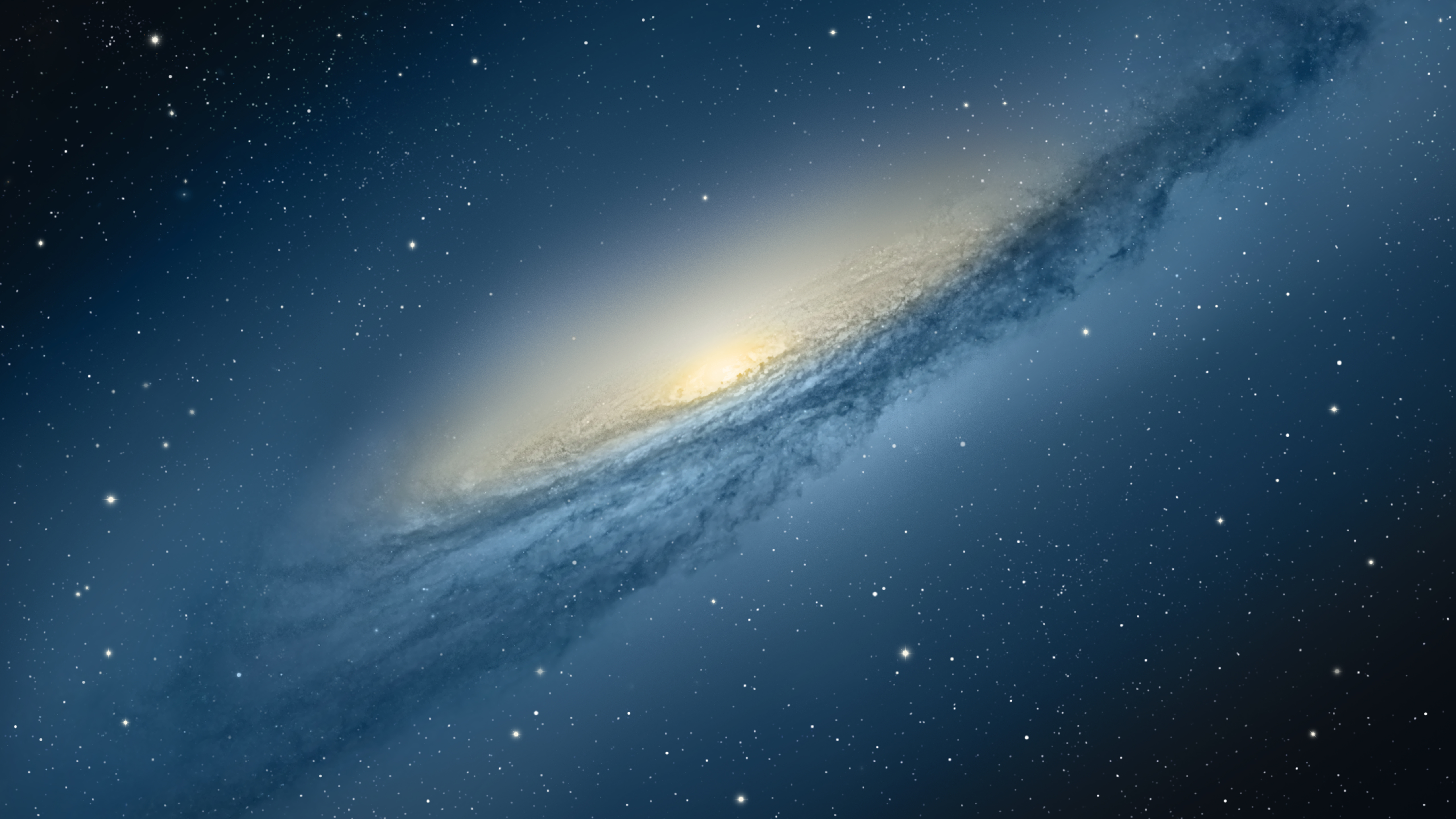 Galassia spirale nello spazio, 5120x2880 4K Ultra HD, iMac