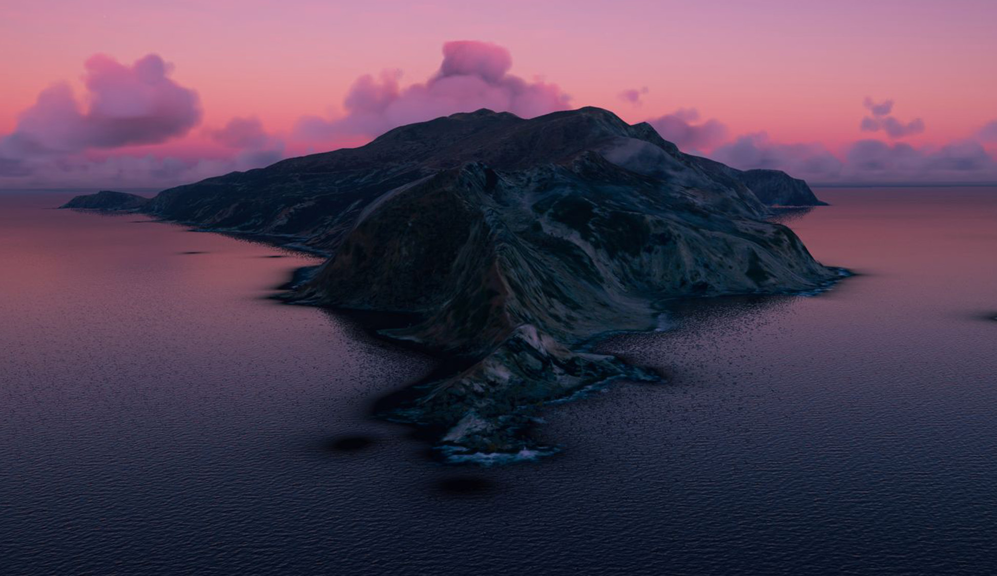 Isola tramonto rosa macOS, 1946x1125 1080p, MacBook Air