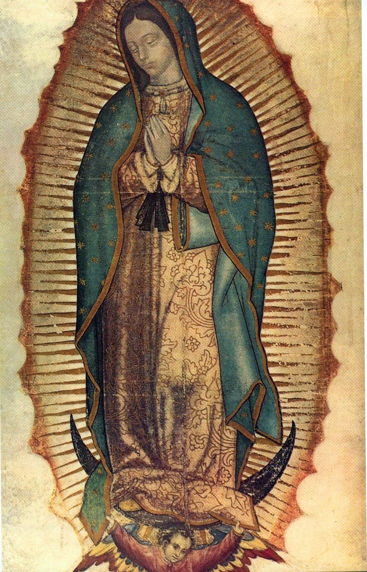 Madonna di Guadalupe dipinto, 736x1145 Full HD Verticale, iPhone