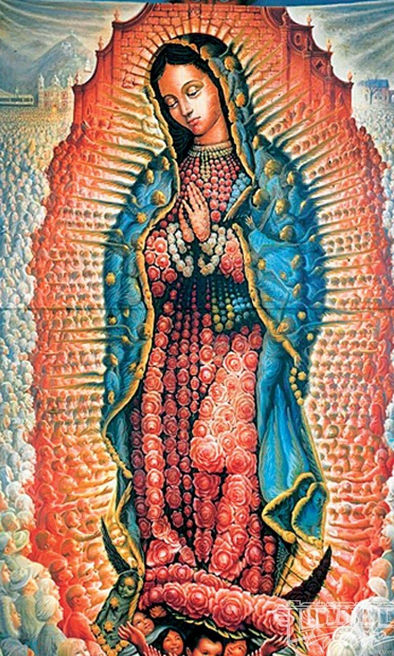Madonna di Guadalupe, 768x1280 Verticale, Mobile