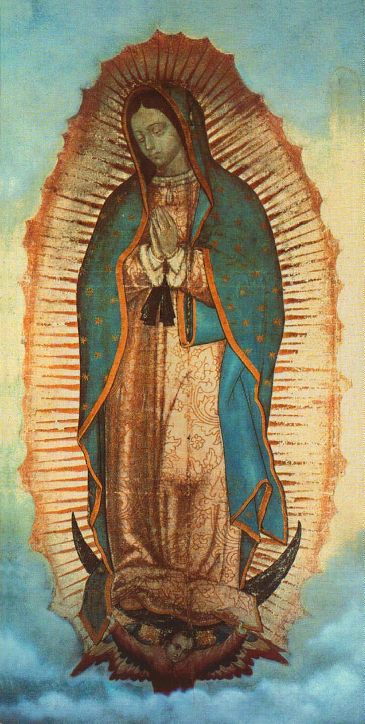 Madonna di Guadalupe, 724x1435 Full HD Verticale, iPhone