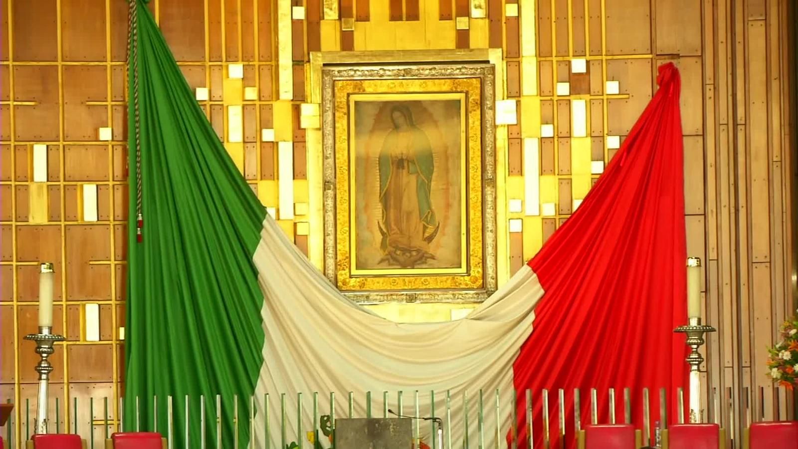 Icona Madonna di Guadalupe, altare, 1600x900 900p, iMac