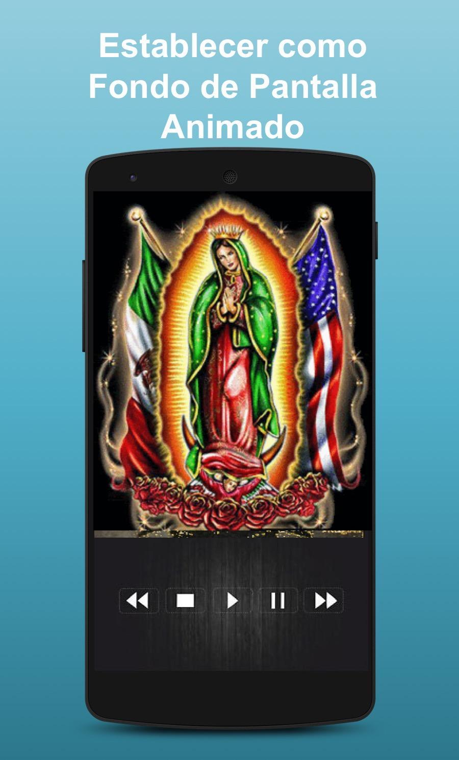 Virgen de Guadalupe app móvil, 900x1490 Verticale, Mobile