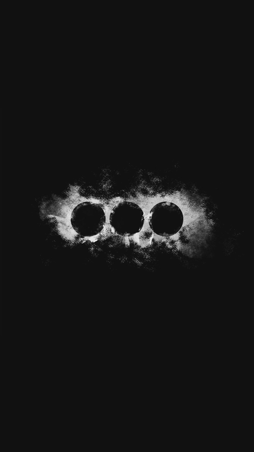 Tre fori proiettili fumo, 1060x1884 Full HD Verticale, Smartphone