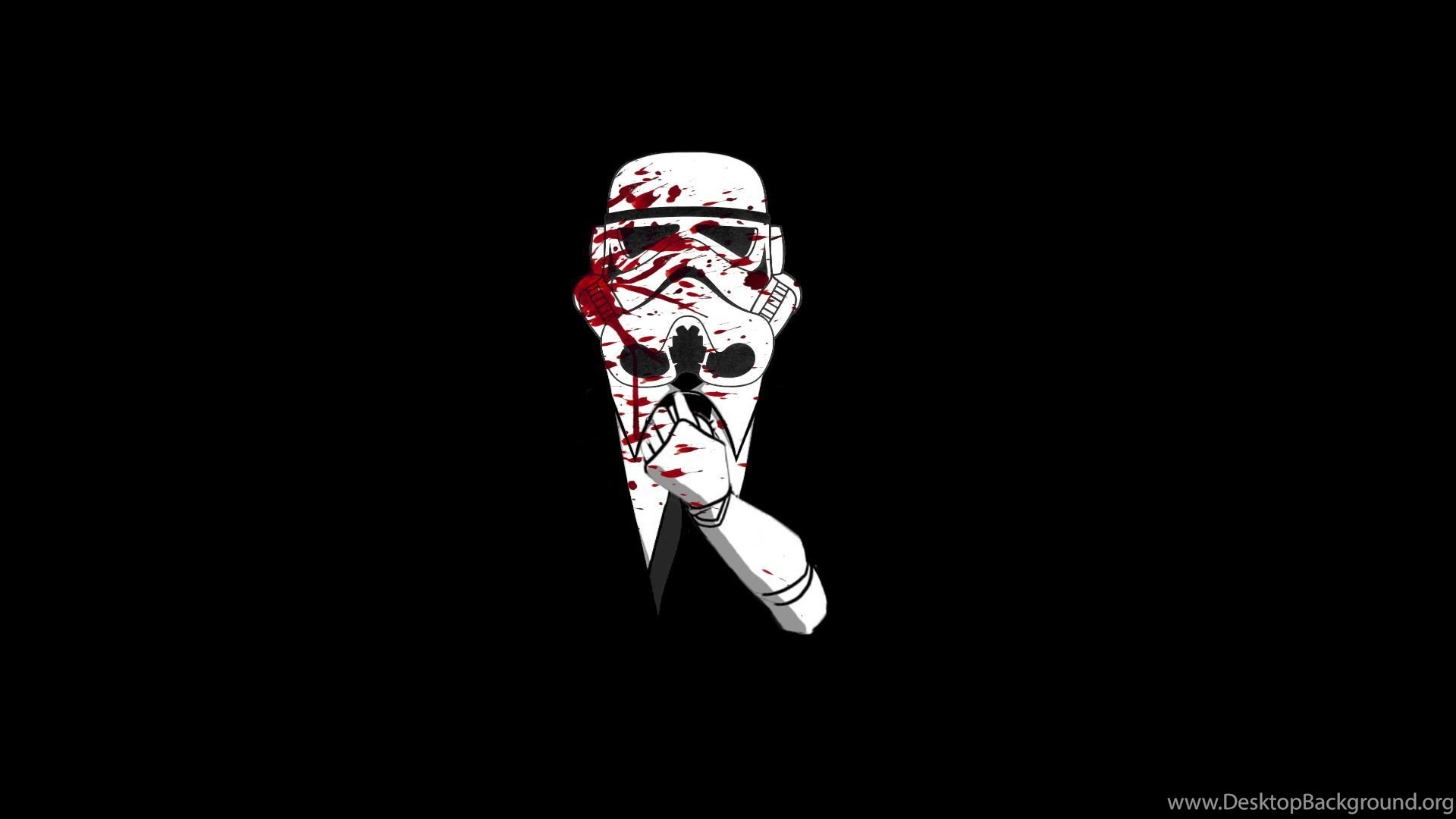 Stormtrooper mafia insanguinato, 1920x1080 Full HD 1080p, PC