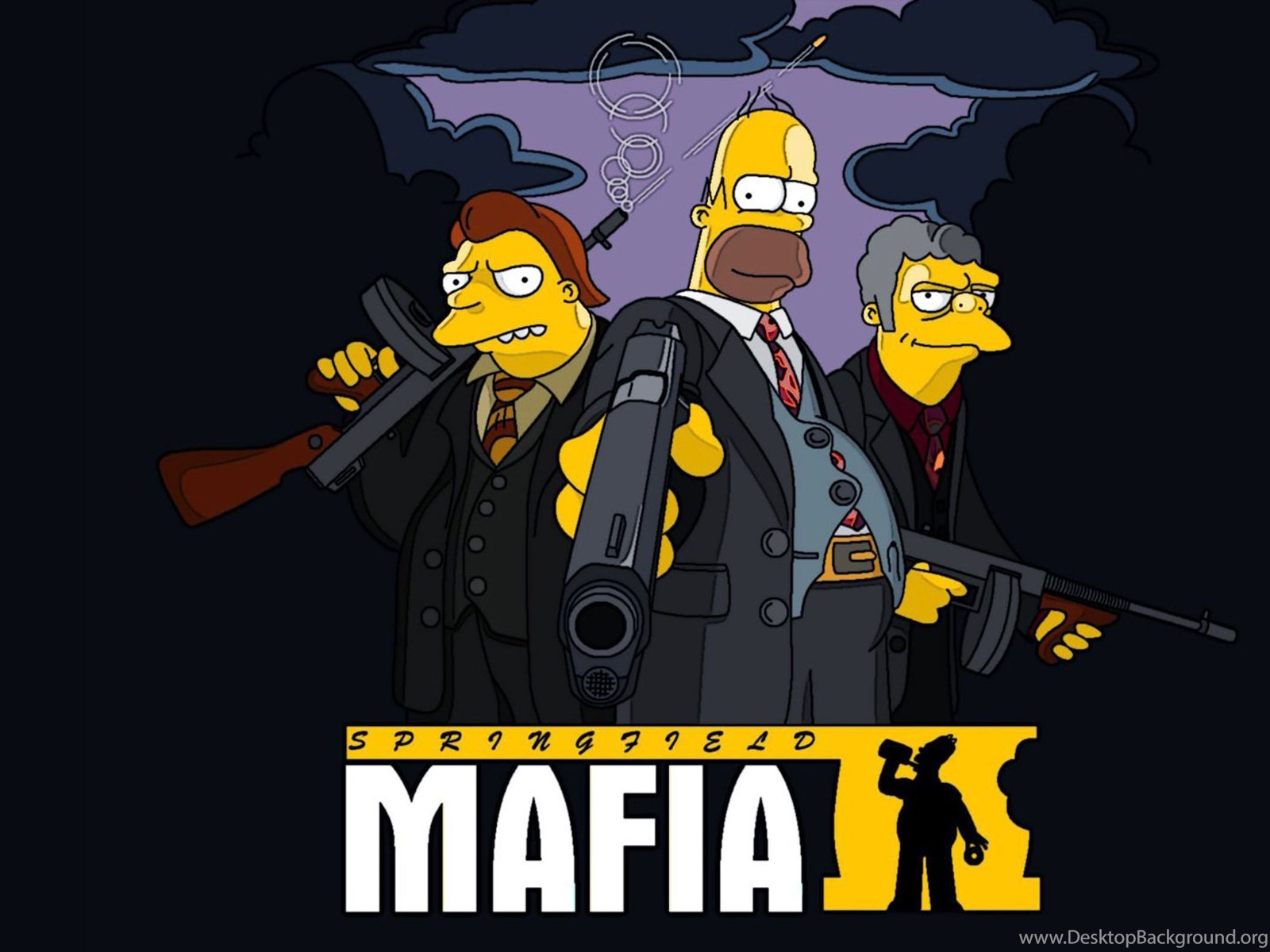 Springfield Mafia Simpsons personaggi, 1600x1200 HD, Laptop