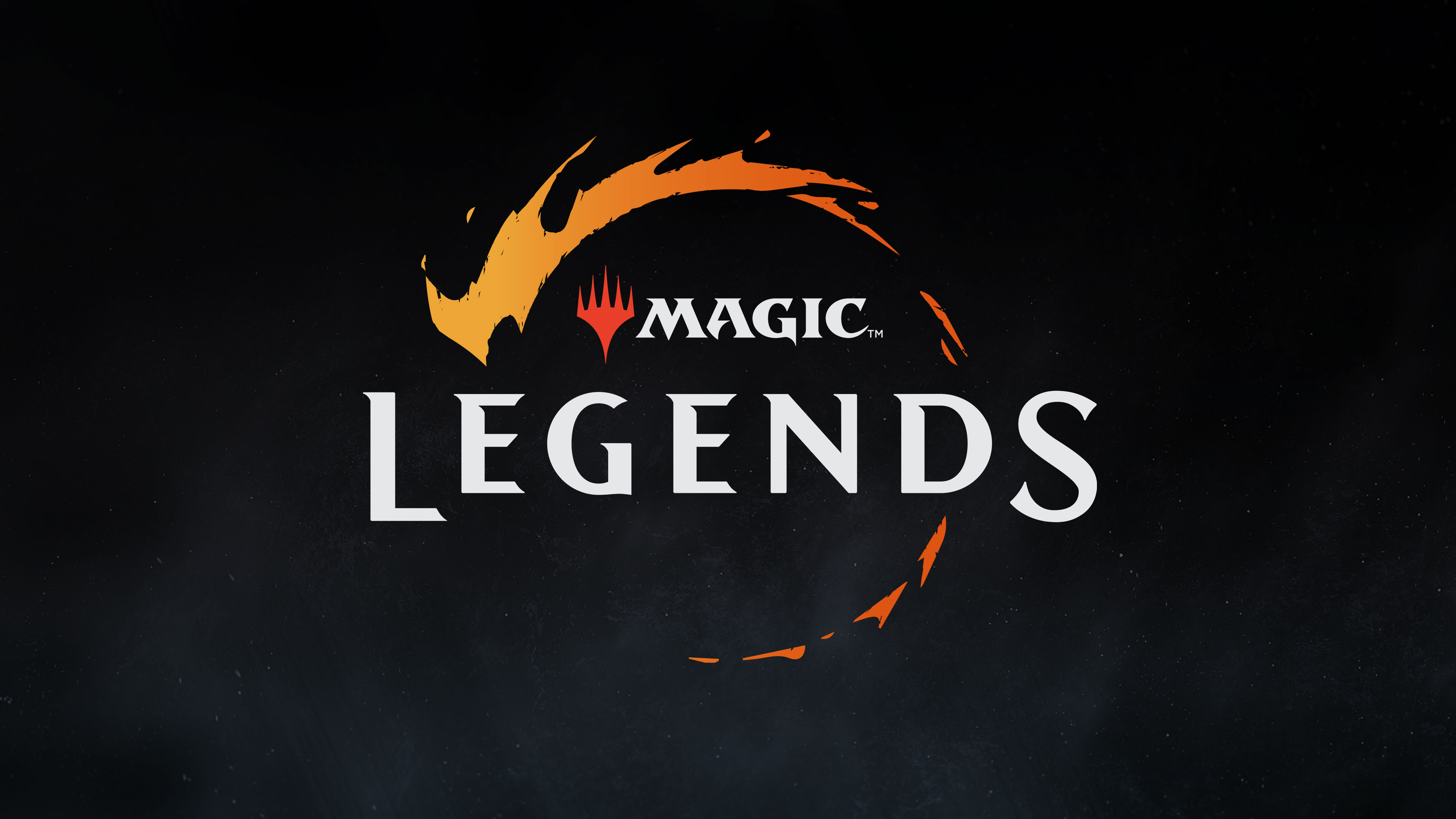 Logo Magic: Legends fiamma, 3840x2160 4K Ultra HD, Monitor 4K