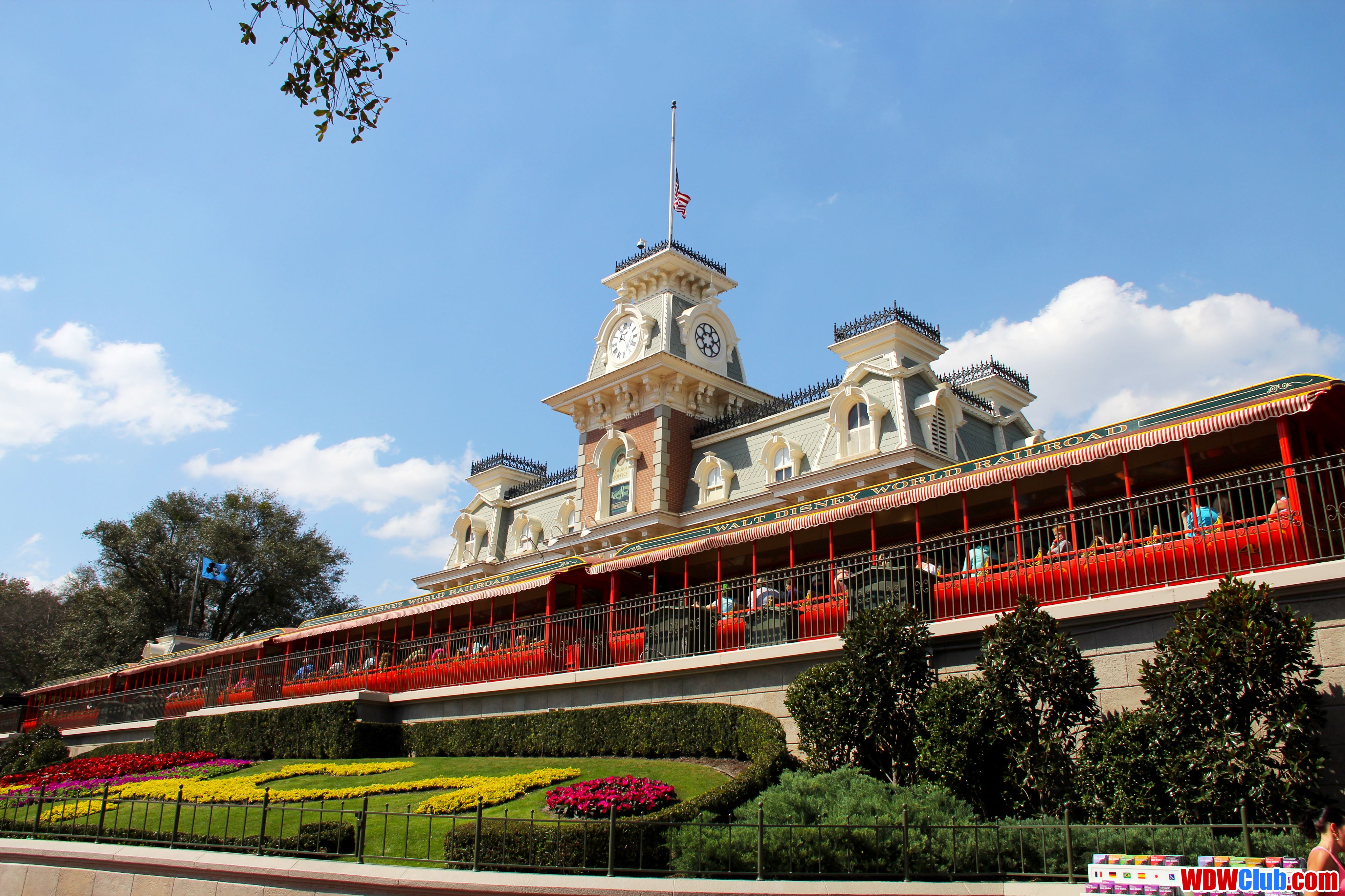 Stazione treno Magic Kingdom Disney, 4096x2731 4K, Desktop 4K
