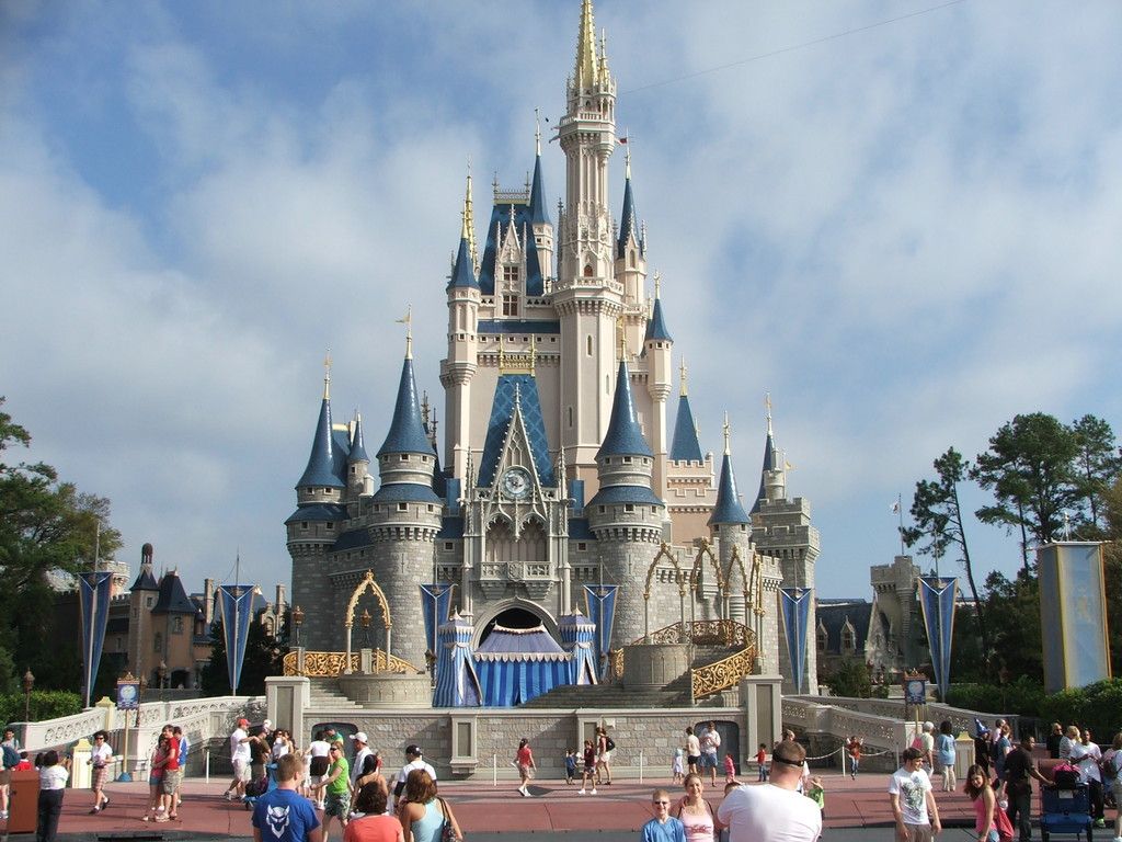 Castello Cenerentola Disney World, 1024x768 HD, Desktop
