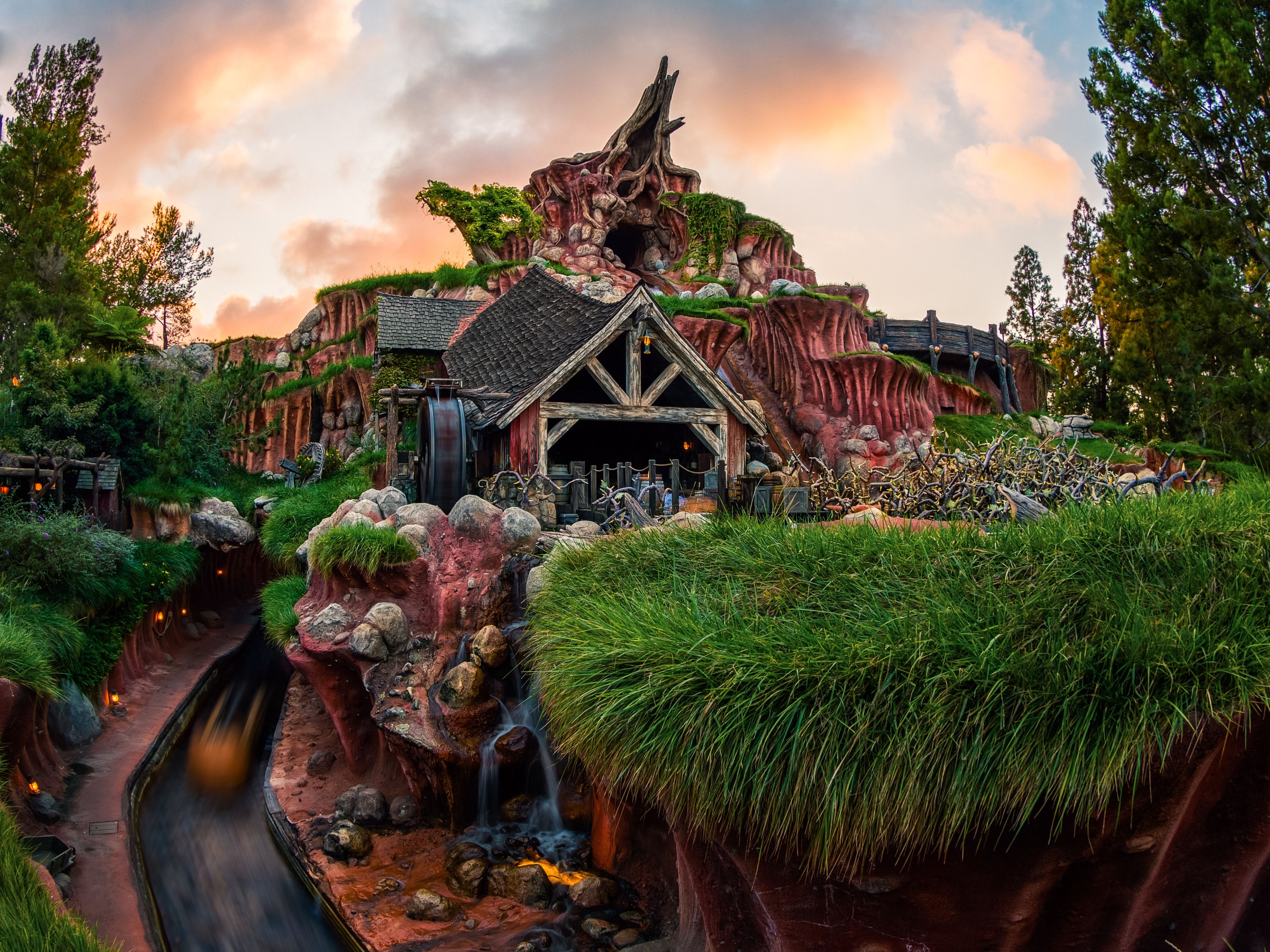 Splash Mountain Magic Kingdom, 3200x2399 2K, Desktop