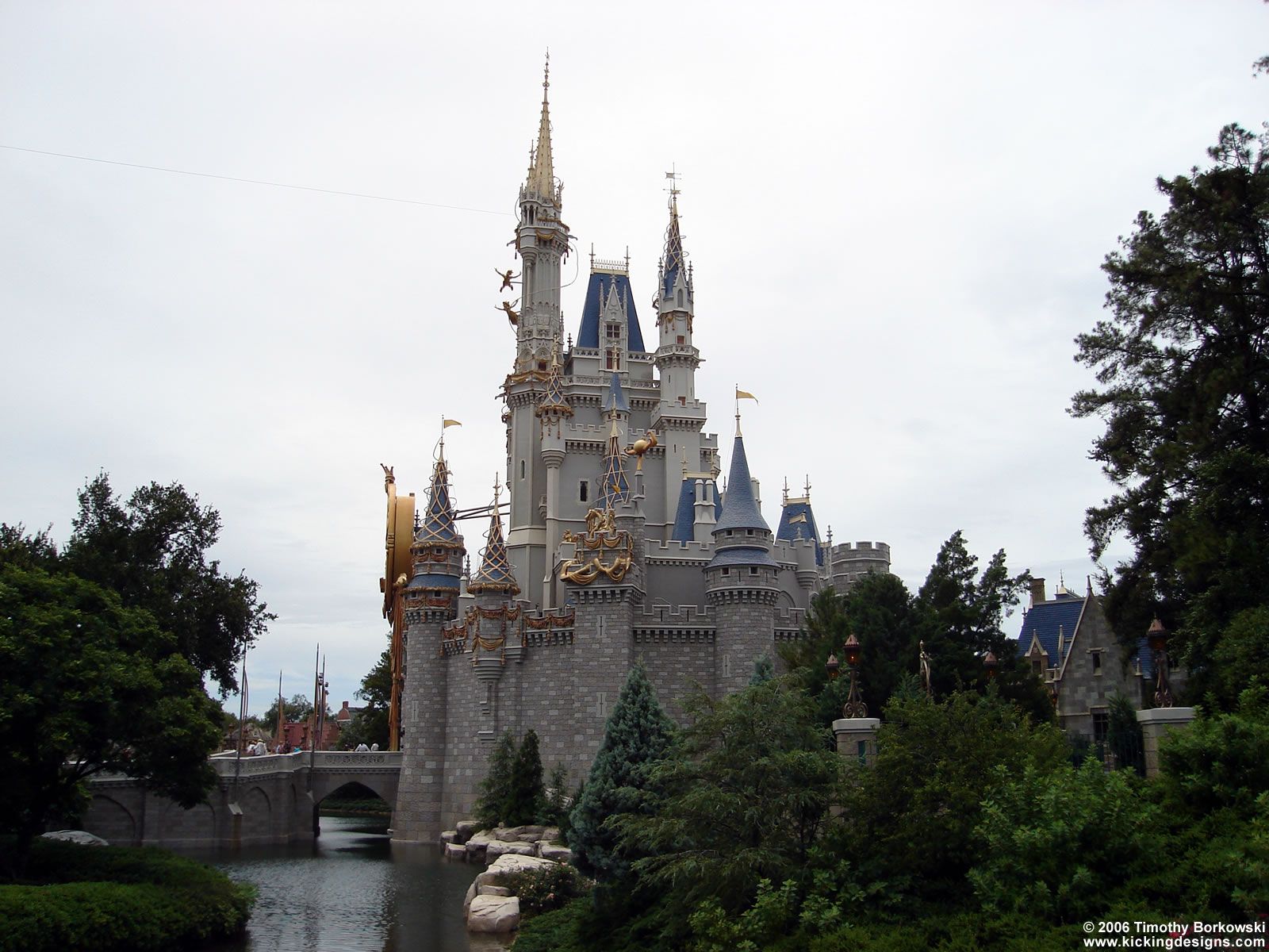 Castello Cenerentola Disney World, 1600x1200 900p, Desktop