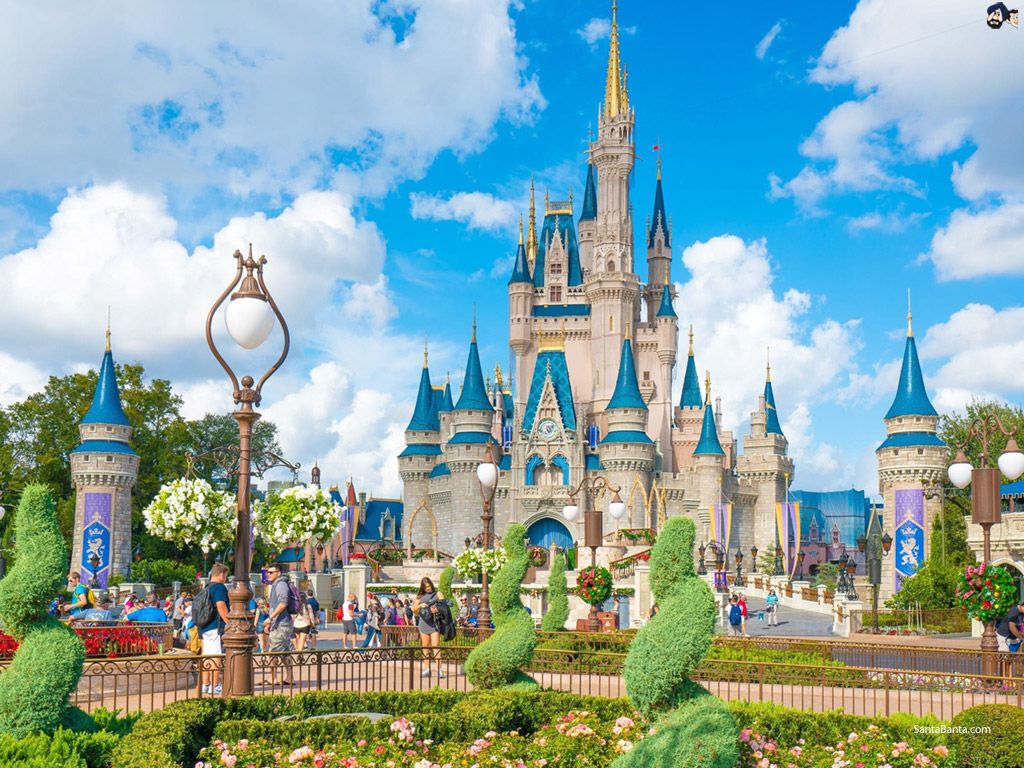 Castello Cenerentola Disney World, 1024x768 HD, Desktop
