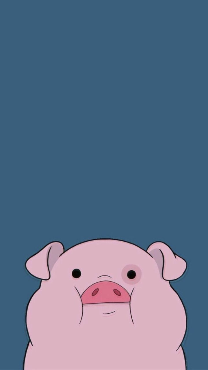 maiale kawaii rosa, 720x1280 Verticale, Telefono