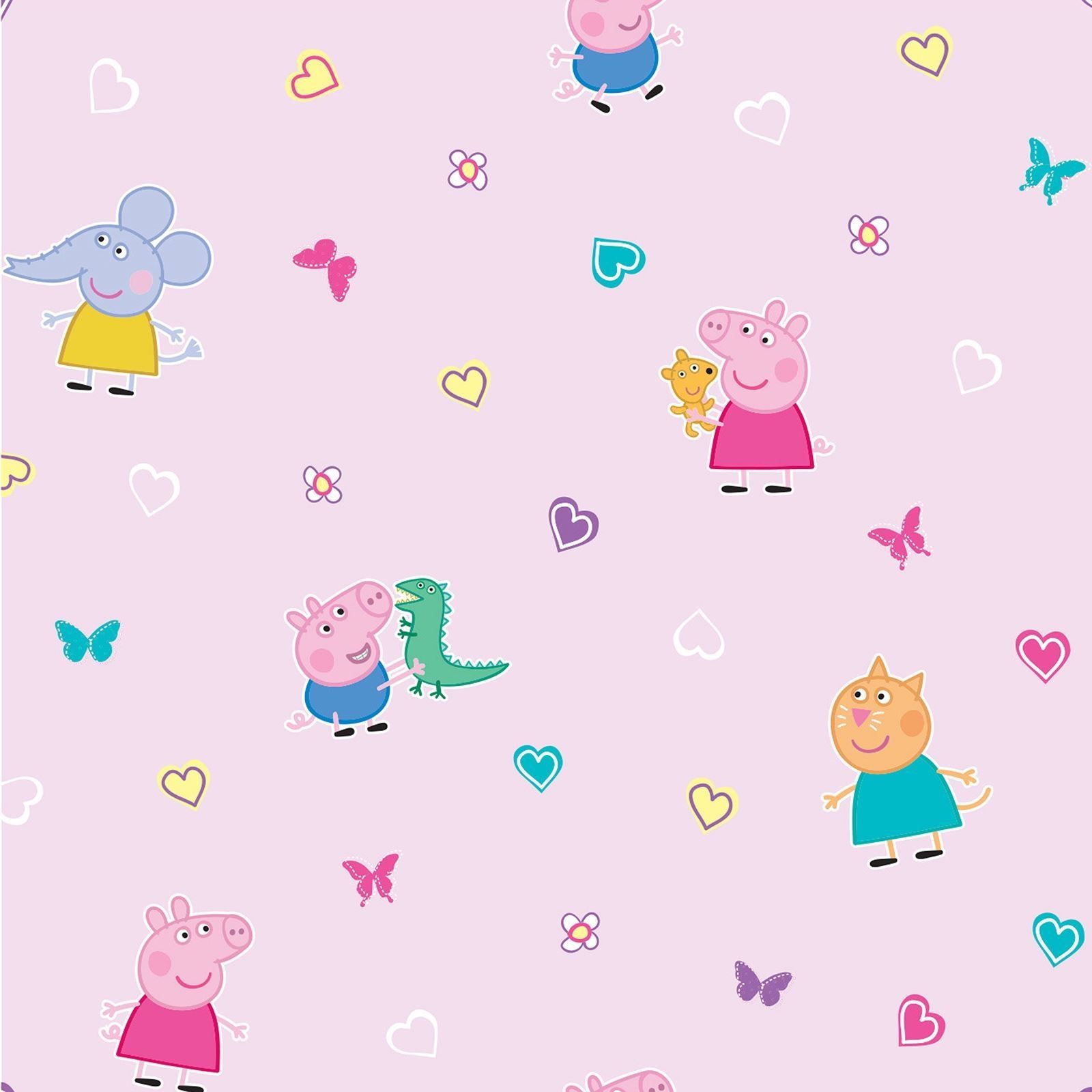 Maialini kawaii pattern pastello, 4000x4000 4K, Desktop 4K