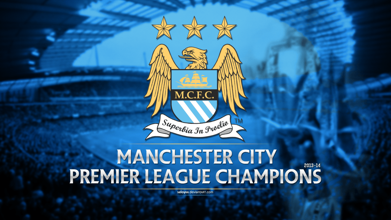 Logo Manchester City FC, 3840x2400 4K Ultra HD, Smart TV 4K
