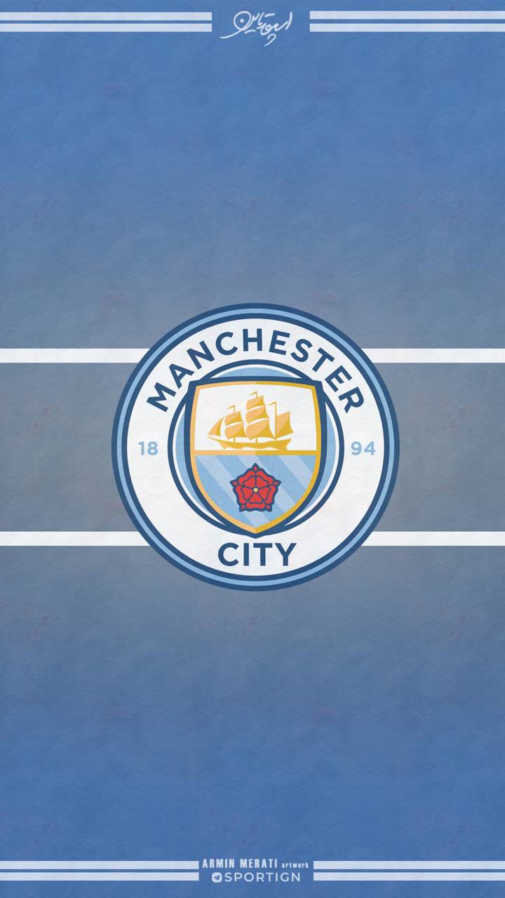 Logo Manchester City FC, 720x1280 Full HD Verticale, iPhone