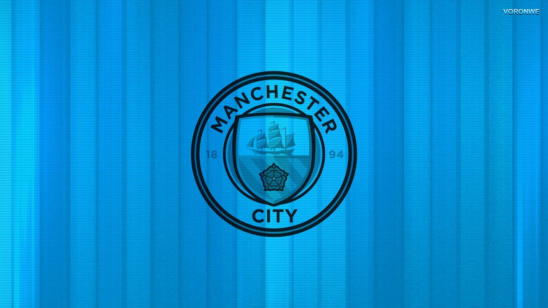 Logo Manchester City FC, 1920x1080 Full HD 1080p, PC Desktop