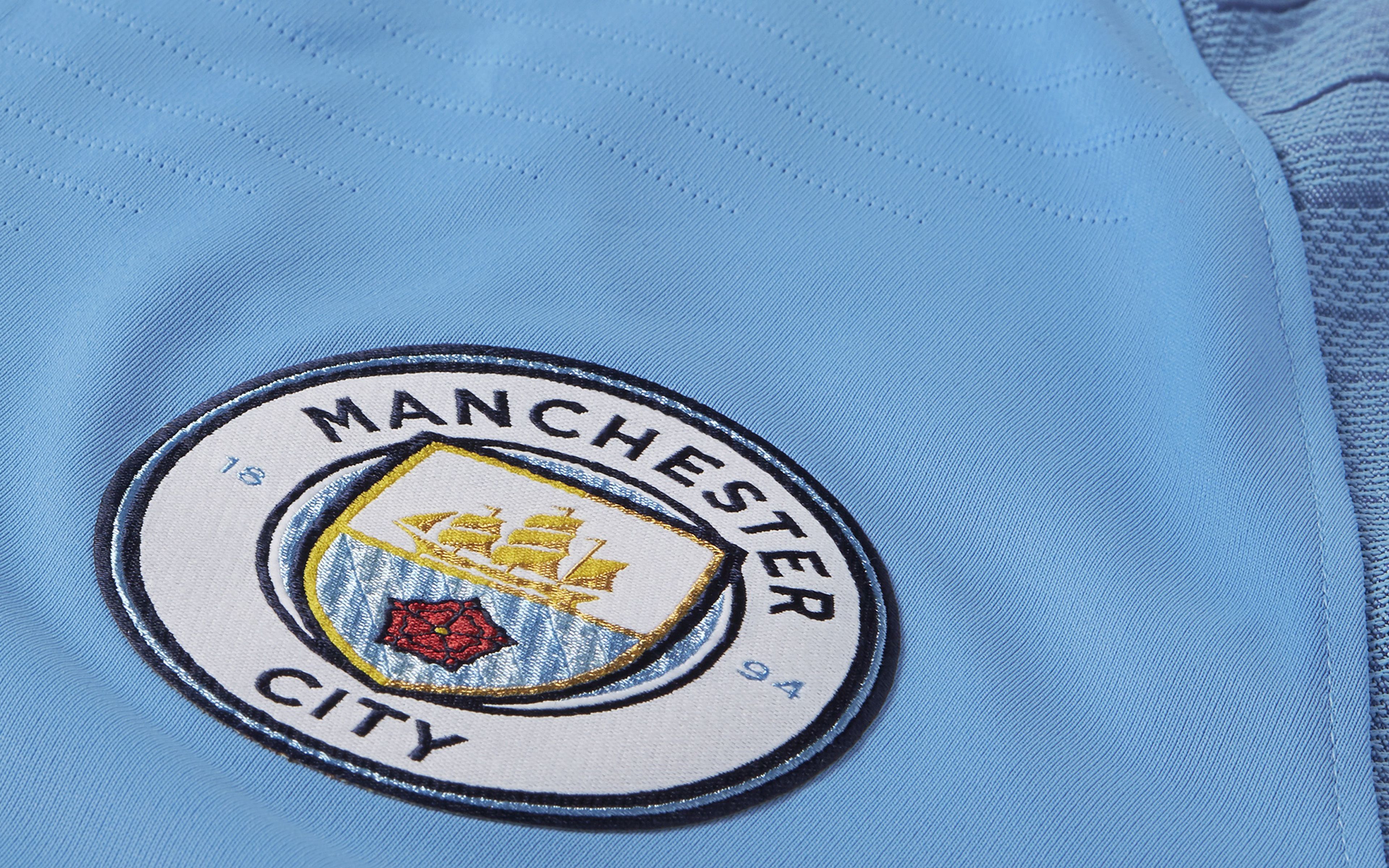 Logo Manchester City stadio bianco/nero, 1920x1080 Full HD, Laptop