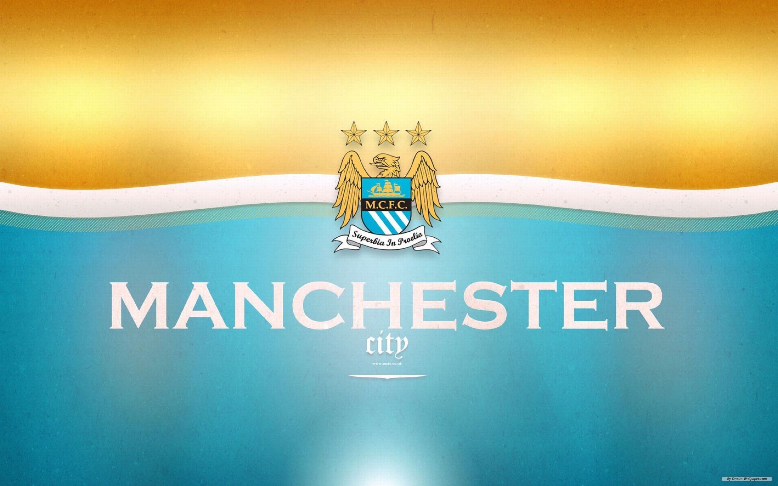 Logo Manchester City FC, 2560x1600 WQXGA, Desktop